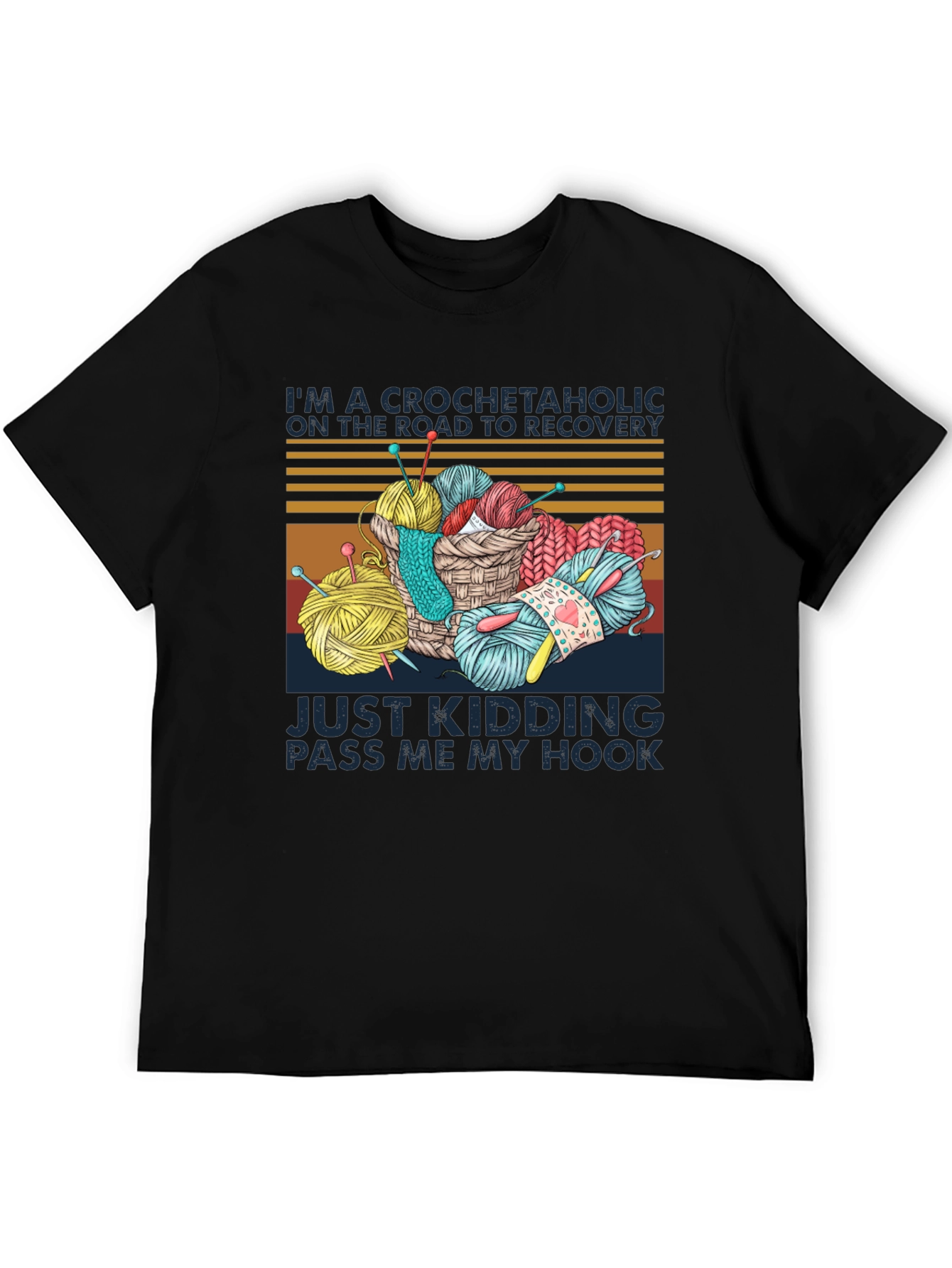 Crochetaholic T-Shirt: Yarn Lovers Tee