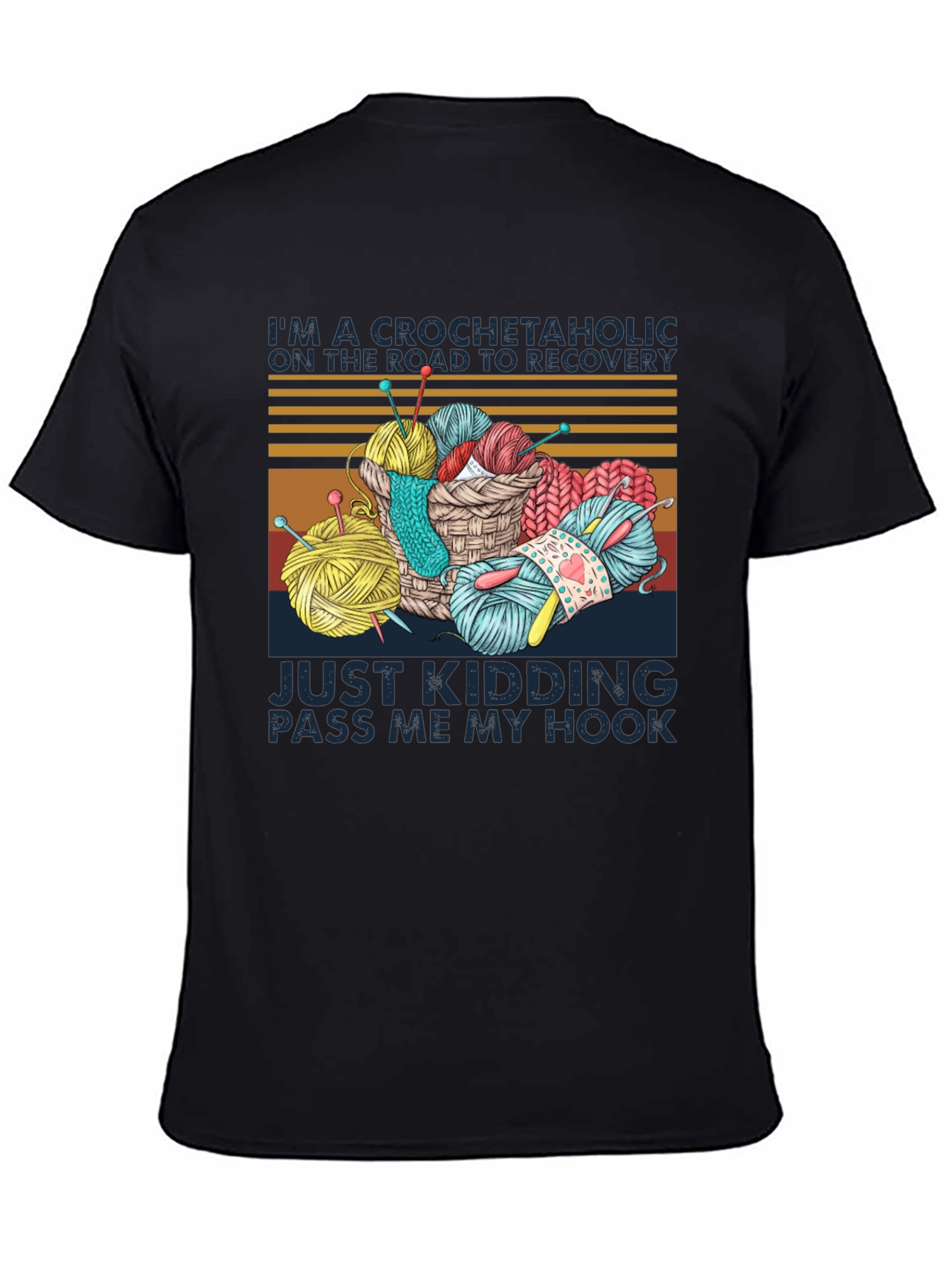 Crochetaholic T-Shirt: Yarn Lovers Tee