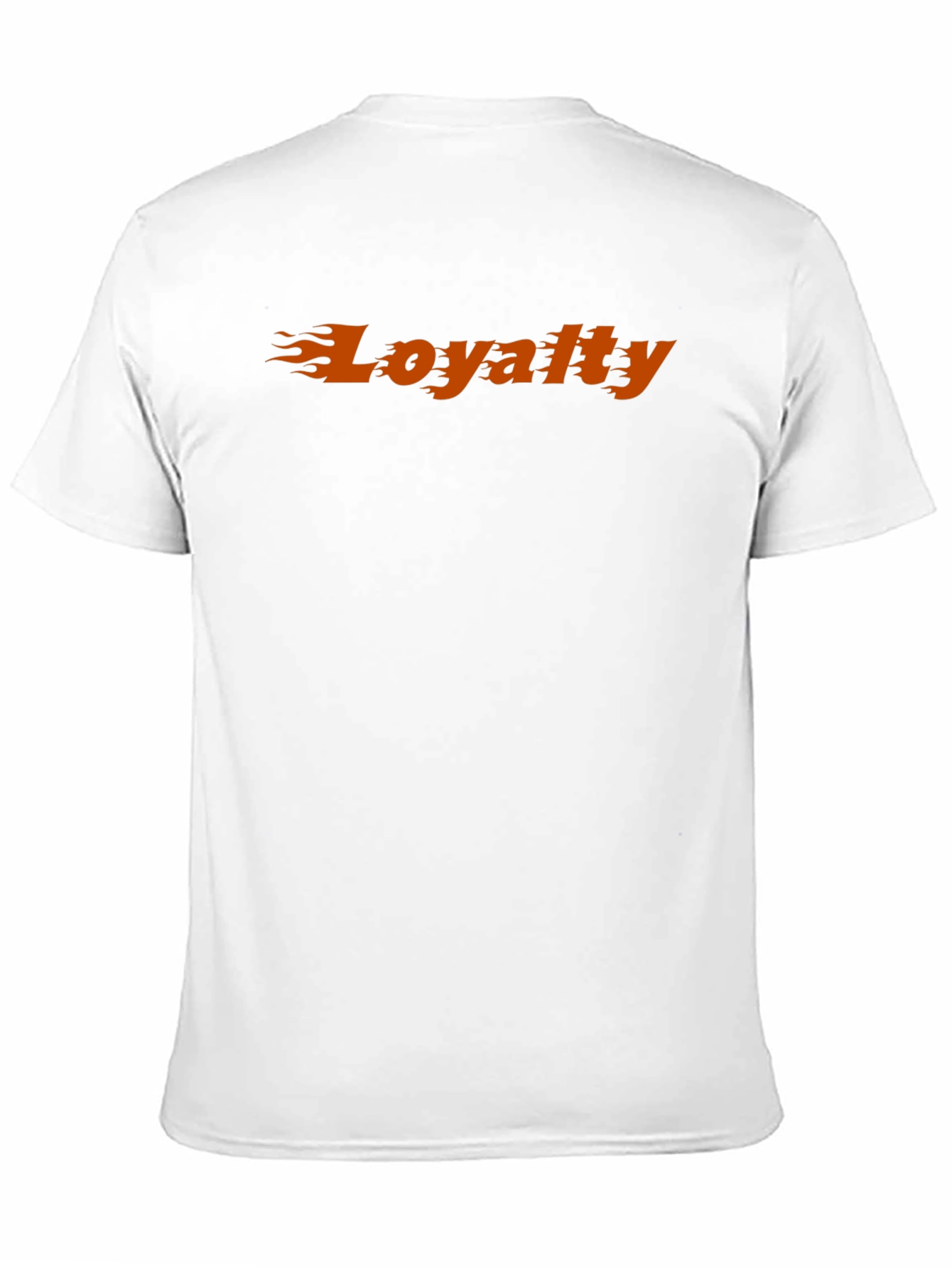 Loyalty Flame Graphic Black T-Shirt