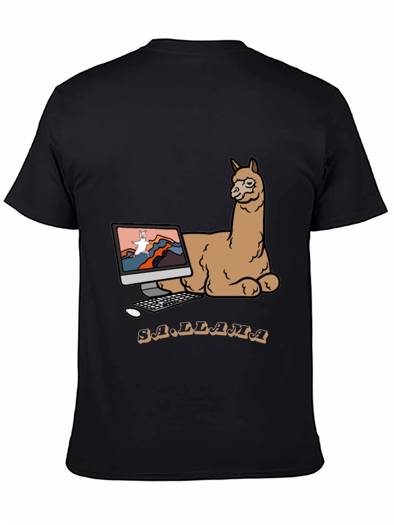 SA.LLAMA Graphic T-Shirt - Unique Design