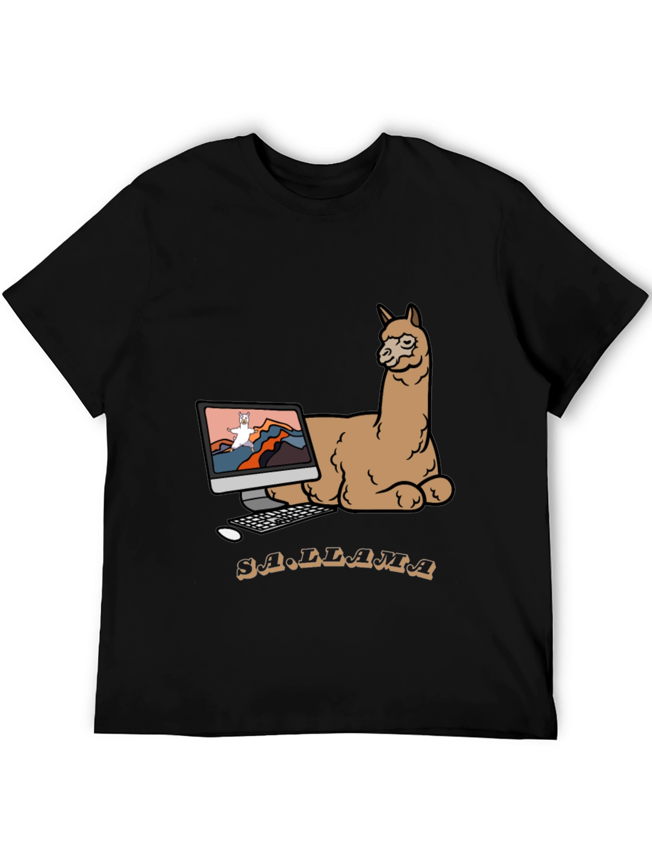 SA.LLAMA Graphic T-Shirt - Unique Design