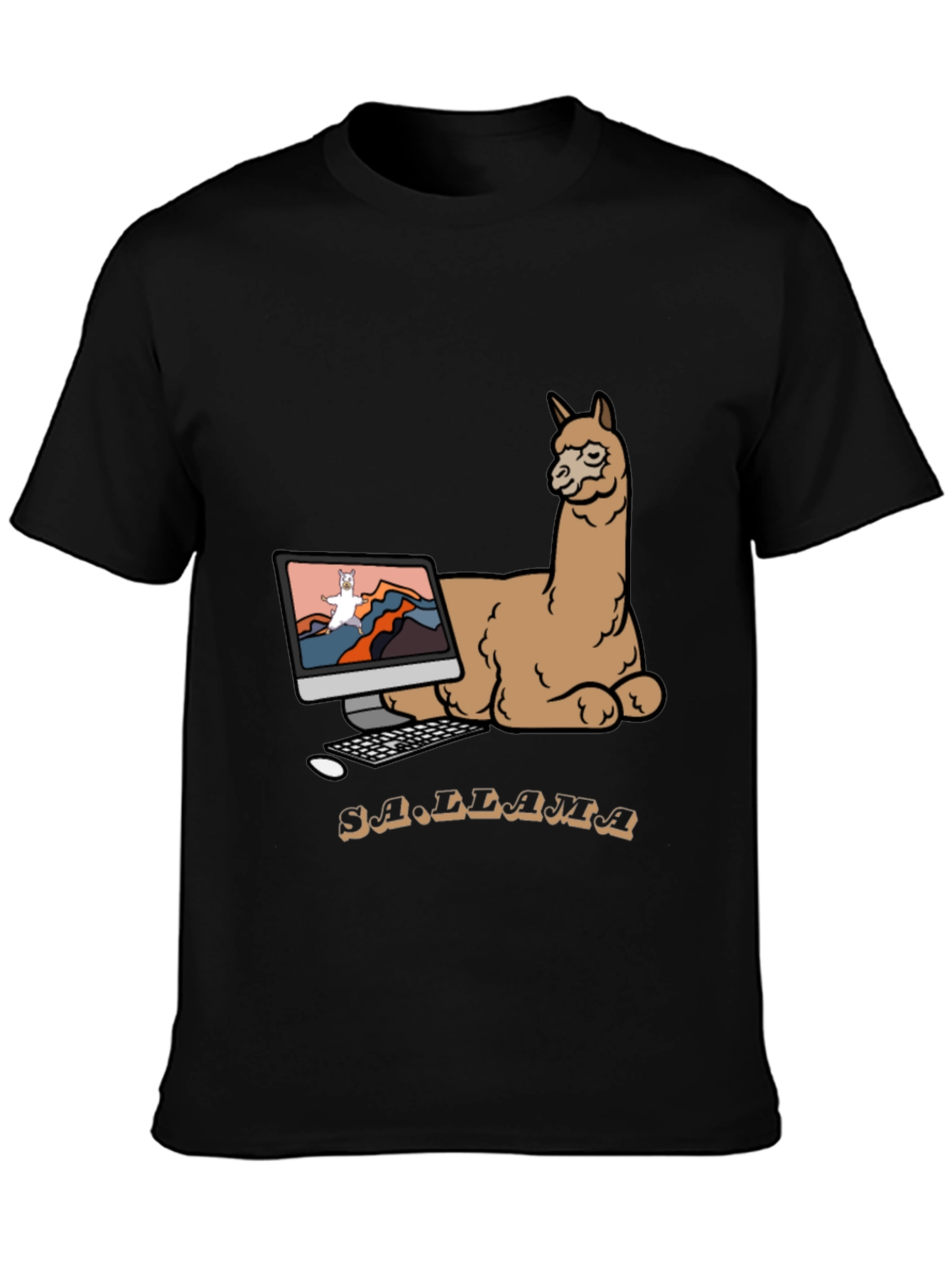 SA.LLAMA Graphic T-Shirt - Unique Design