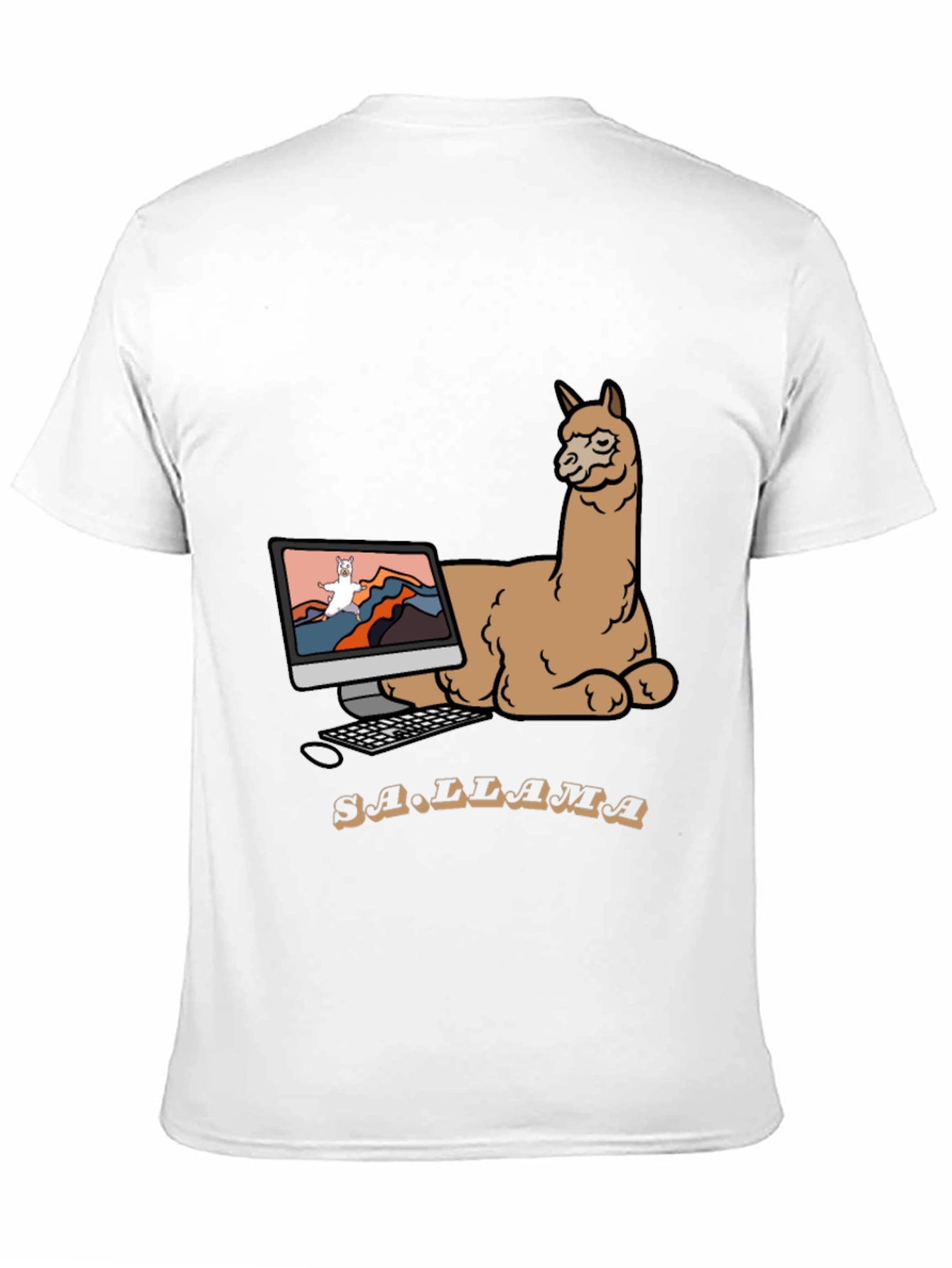SA.LLAMA Graphic T-Shirt - Unique Design