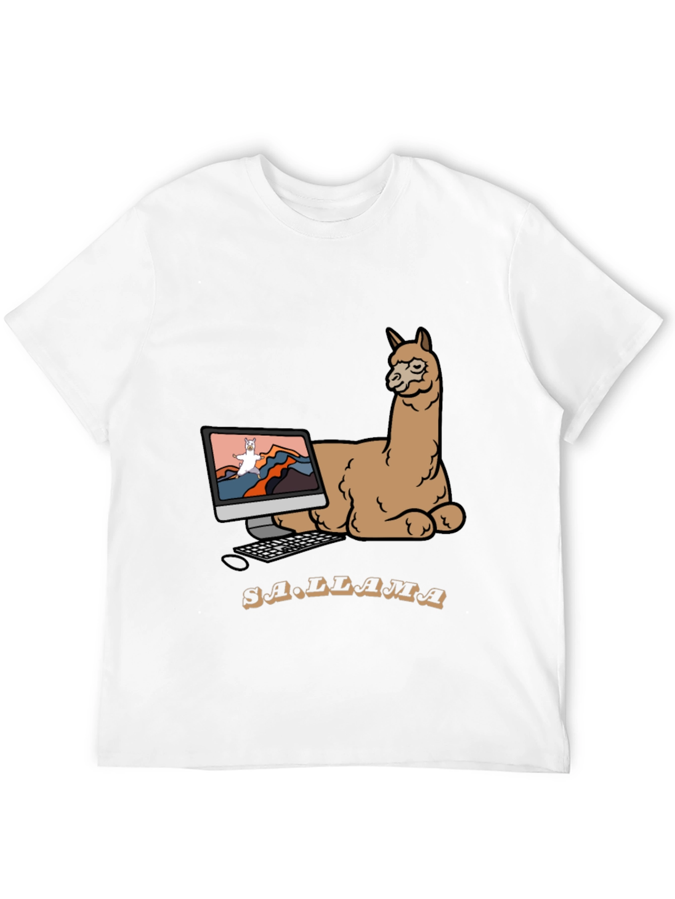 SA.LLAMA Graphic T-Shirt - Unique Design