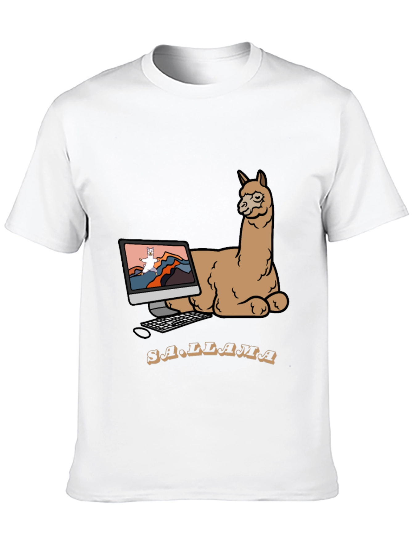 SA.LLAMA Graphic T-Shirt - Unique Design