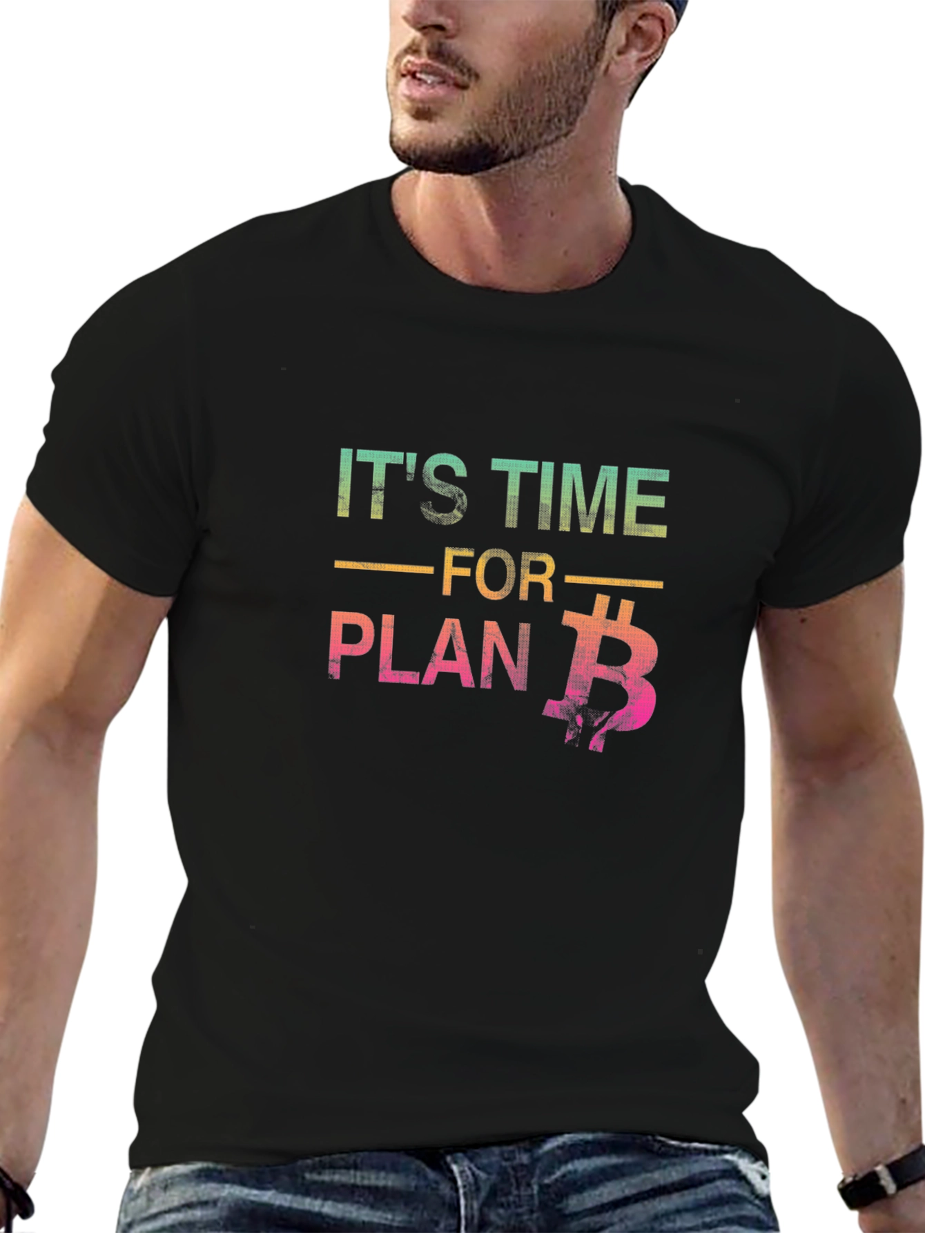 Its Time for Plan B Bitcoin Graphic Tee