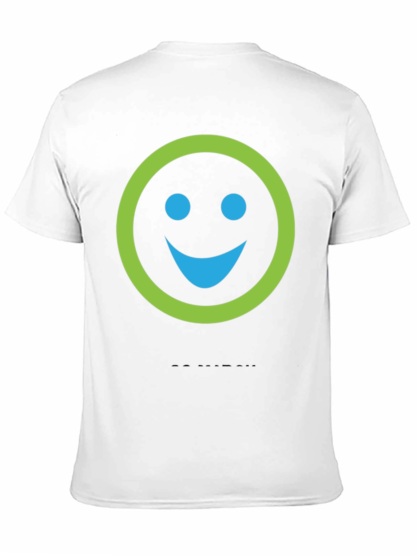 Smiley Face Graphic Tee - Casual Comfort