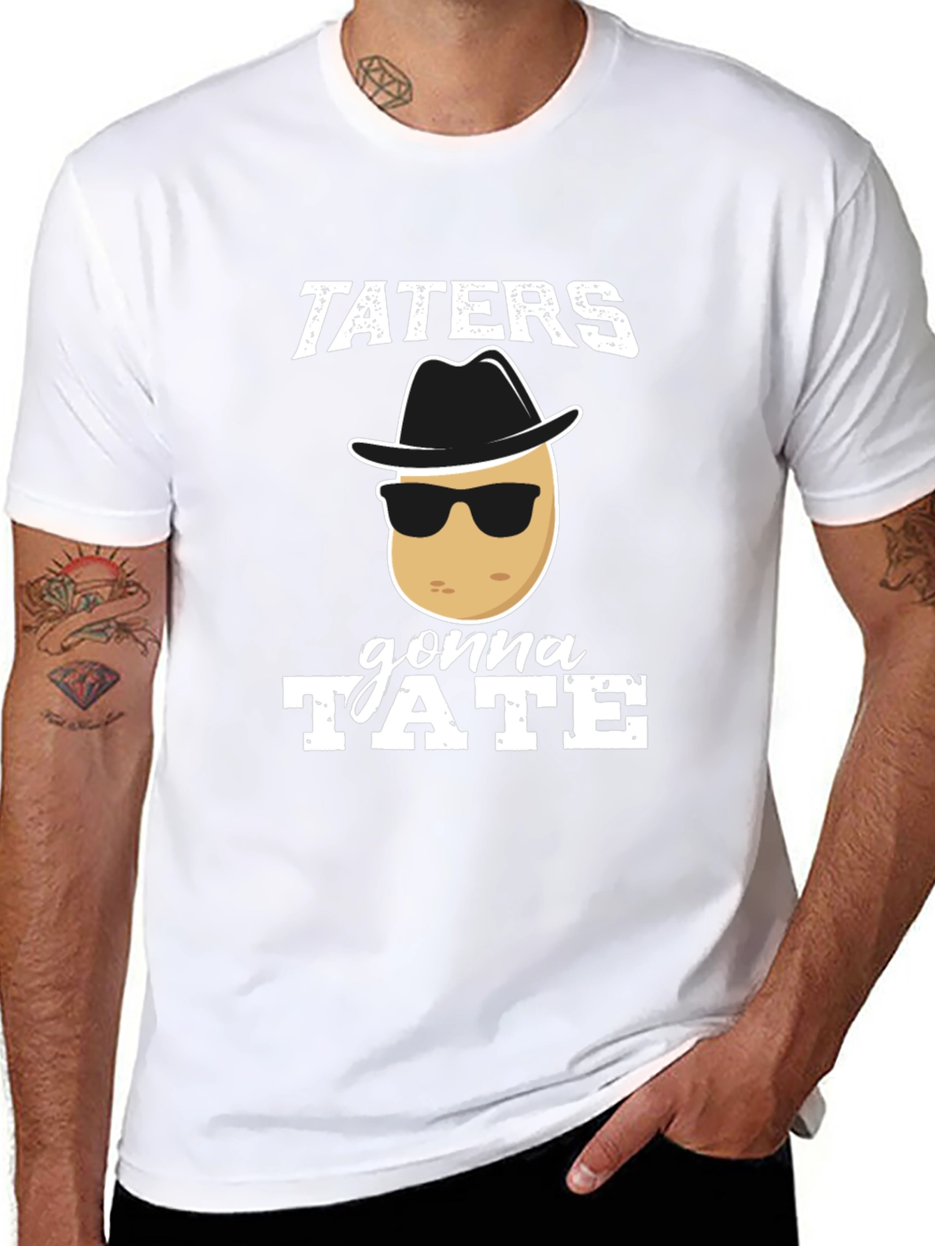 Taters Gonna Tate Funny Potato T-Shirt