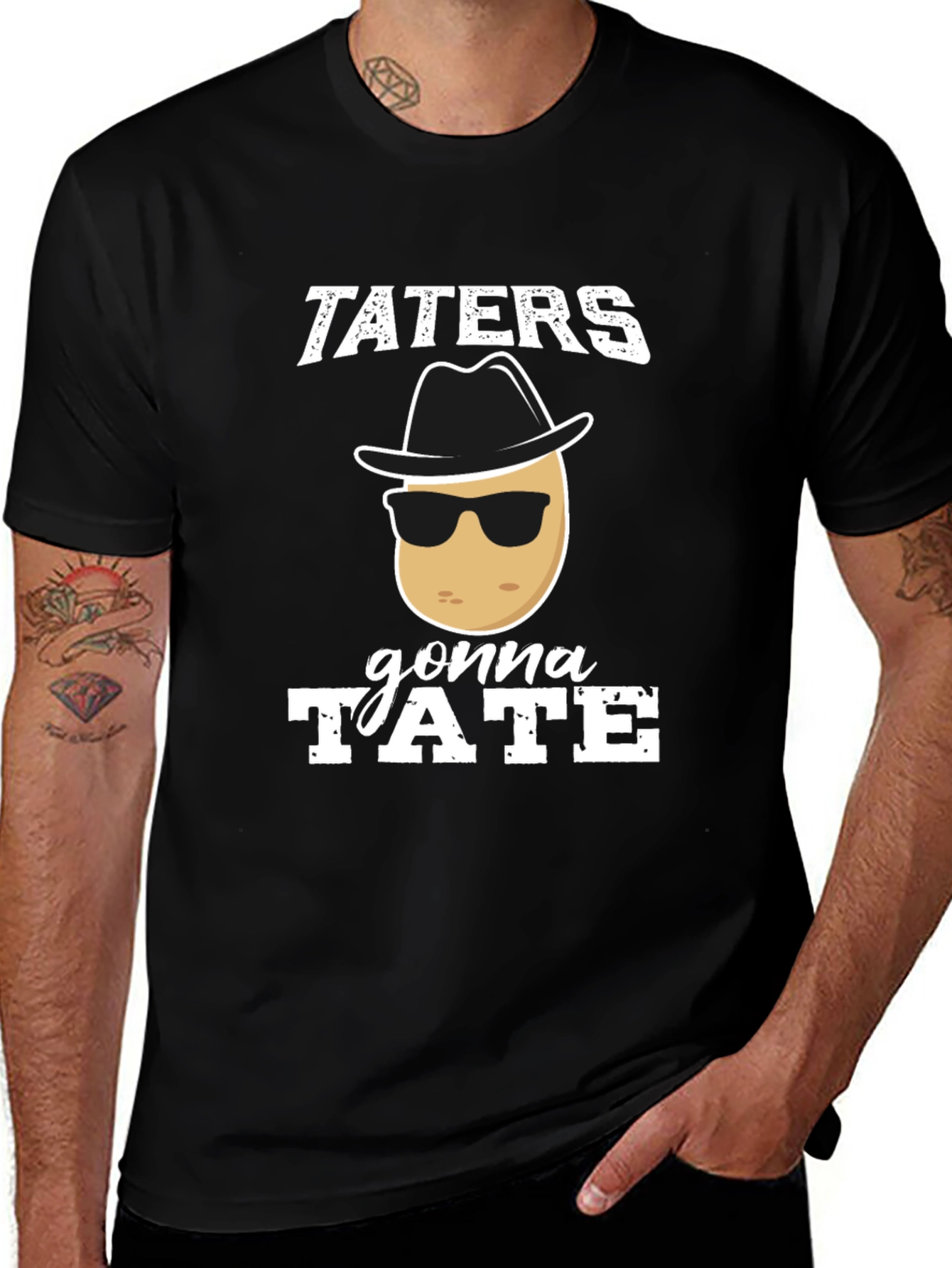 Taters Gonna Tate Funny Potato T-Shirt