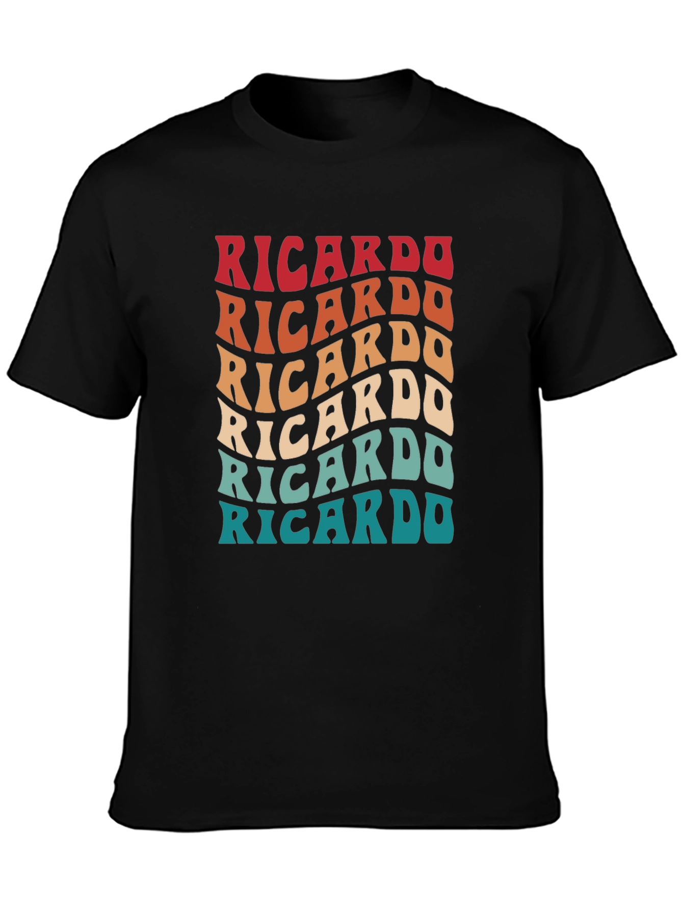 Retro Ricardo Graphic Tee - Soft Cotton Blend