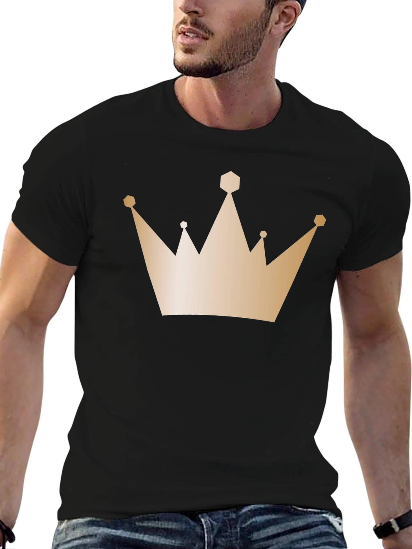 Royal Crown Graphic Tee - Classic Style