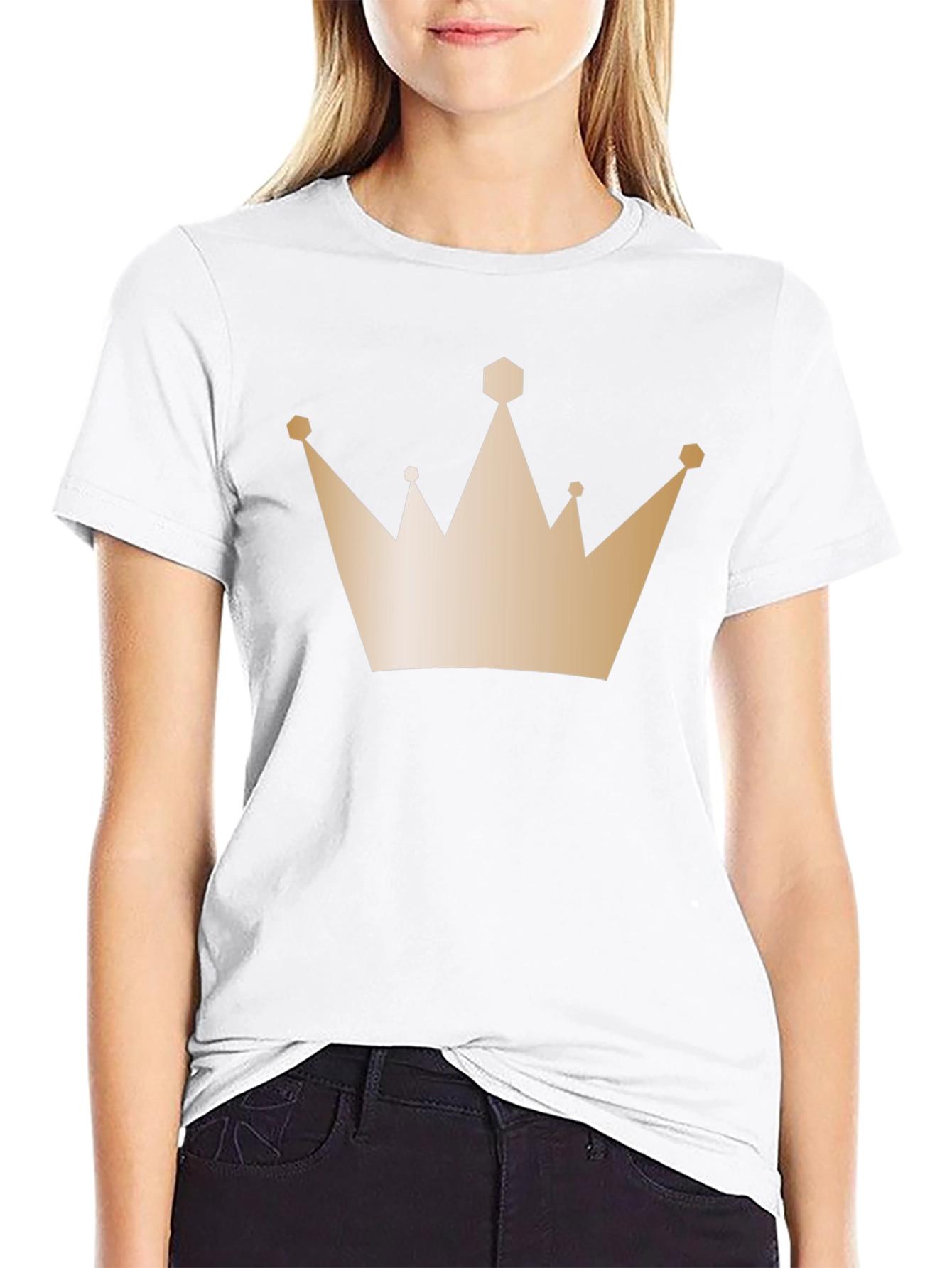 Royal Crown Graphic Tee - Classic Style