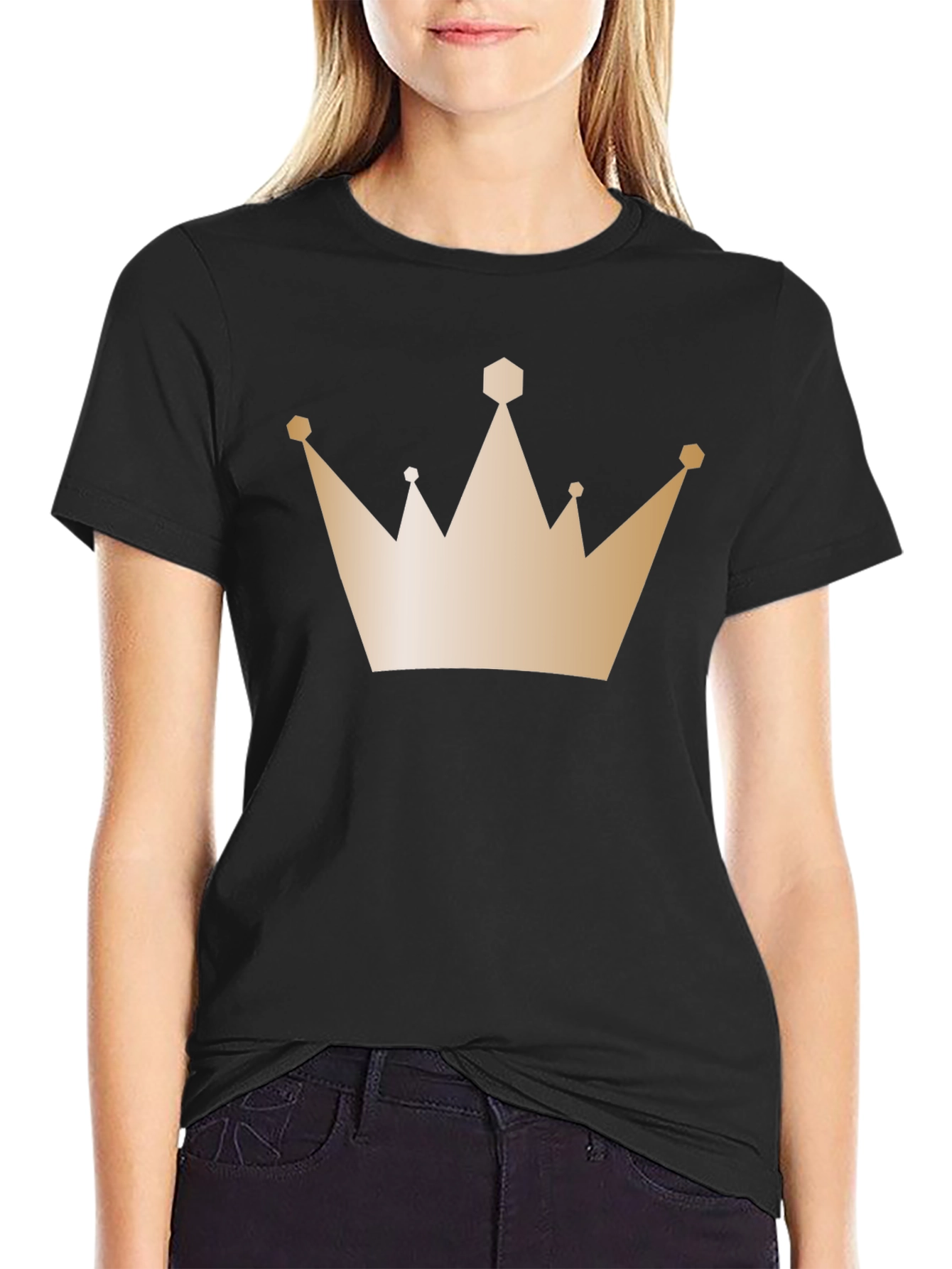 Royal Crown Graphic Tee - Classic Style