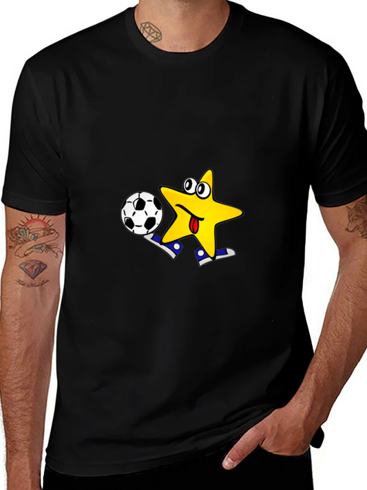 Funny Star Soccer T-Shirt - Kick Off in Style!