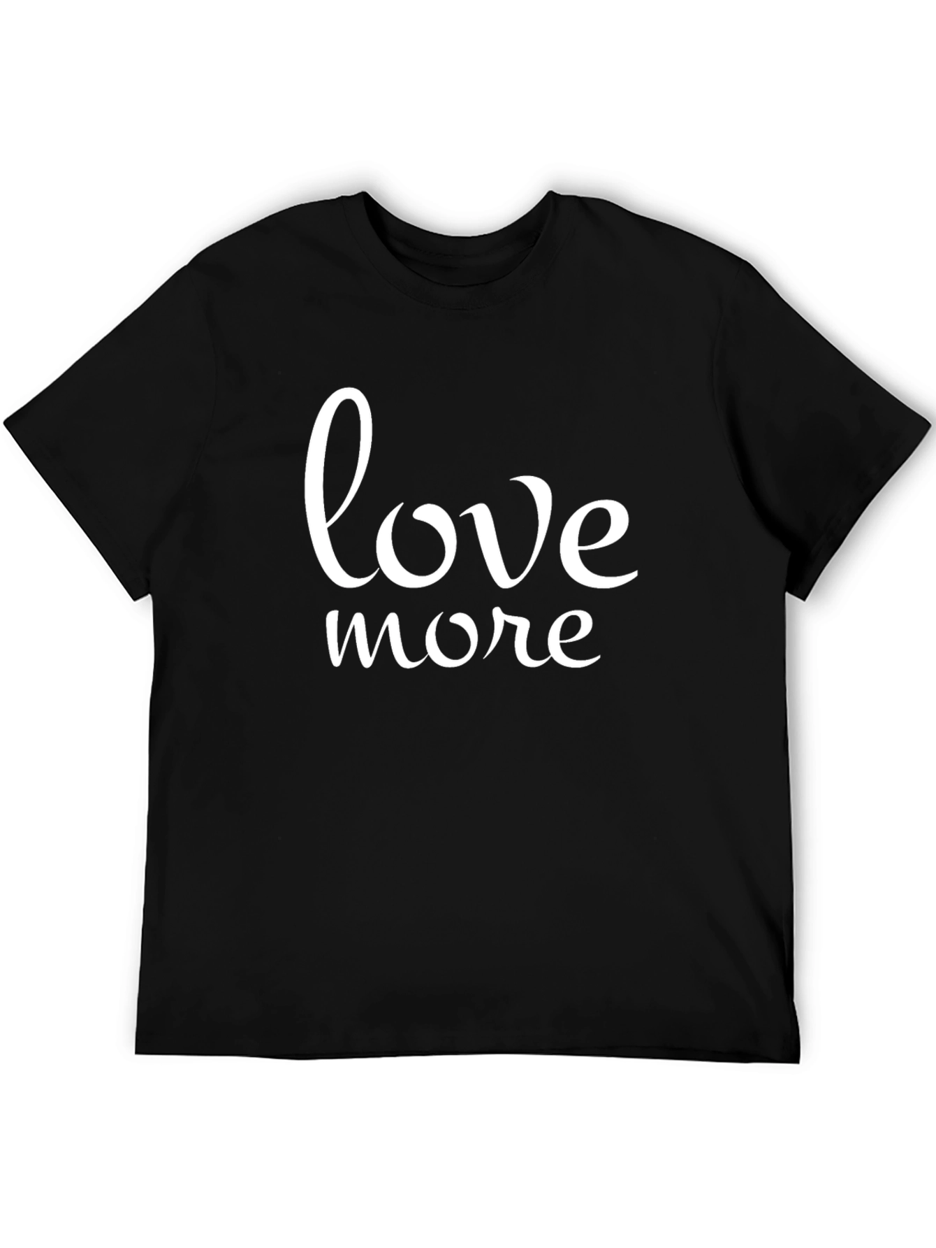 Love More Graphic Tee - Black