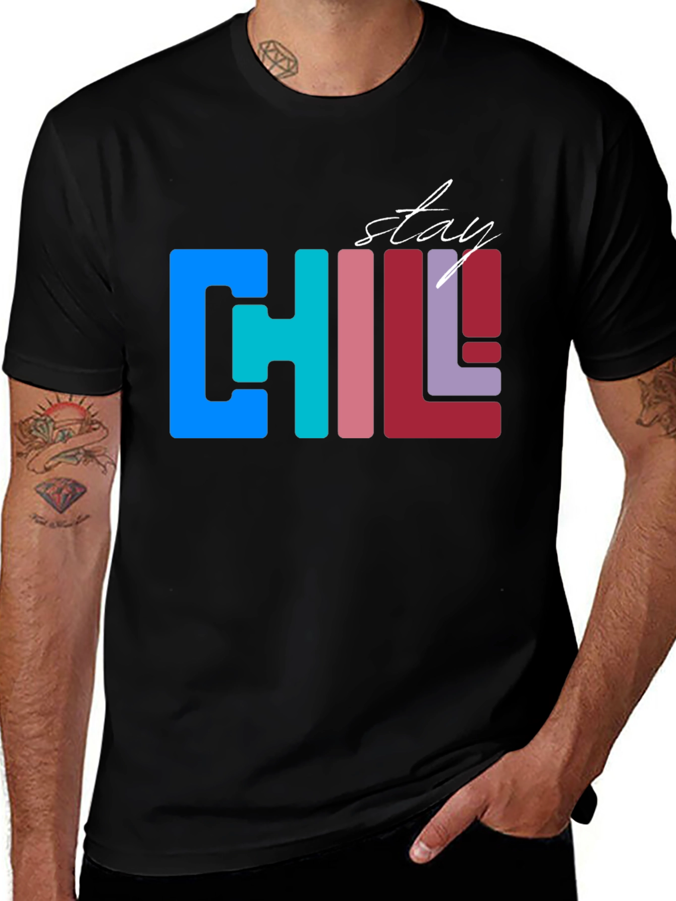 Stay Chill Graphic Tee - Cool and Casual!