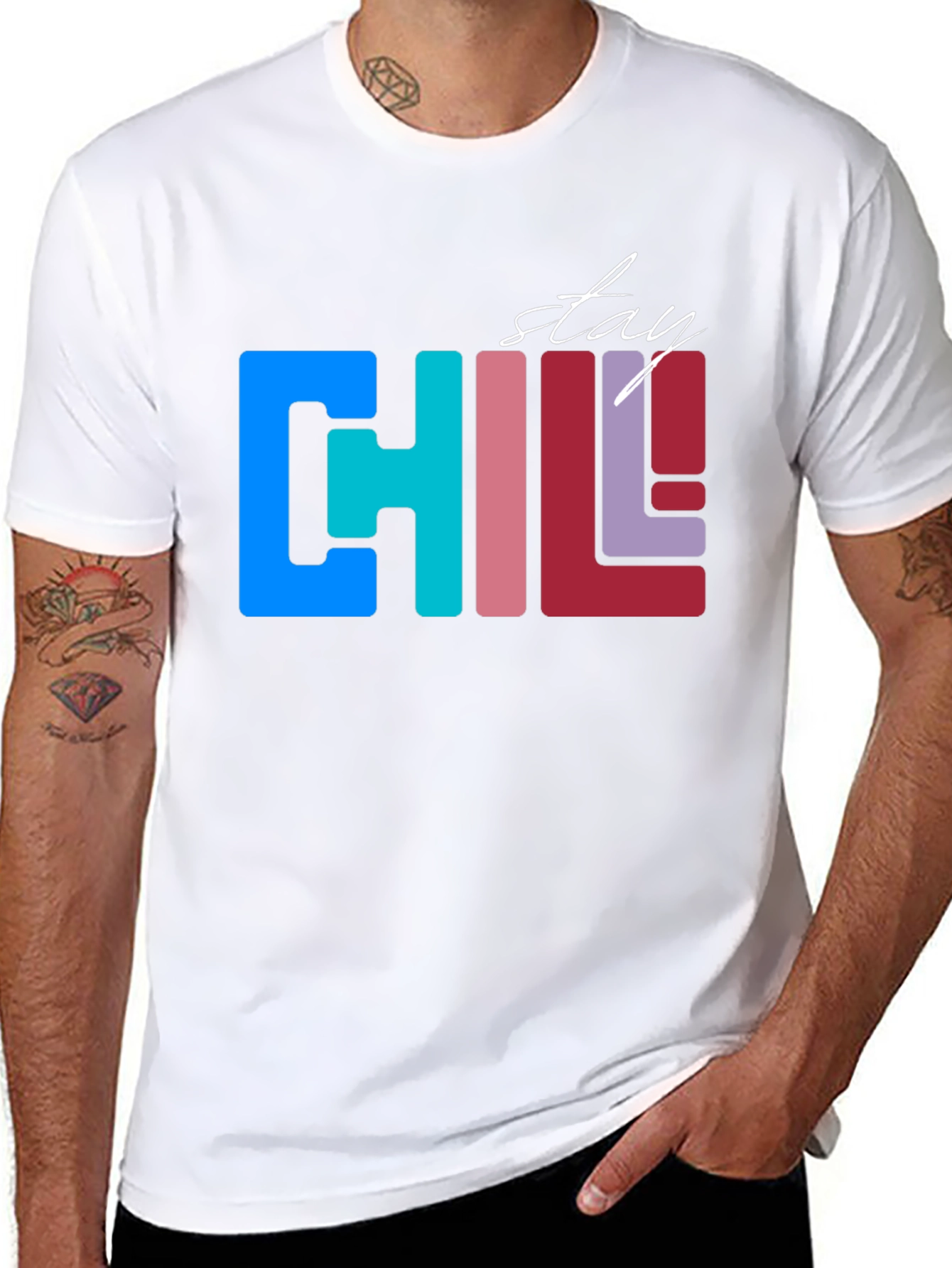 Stay Chill Graphic Tee - Cool and Casual!