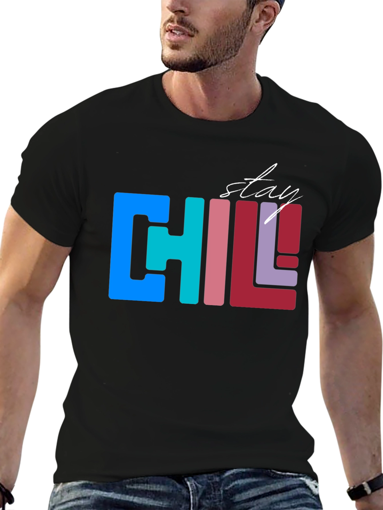 Stay Chill Graphic Tee - Cool and Casual!