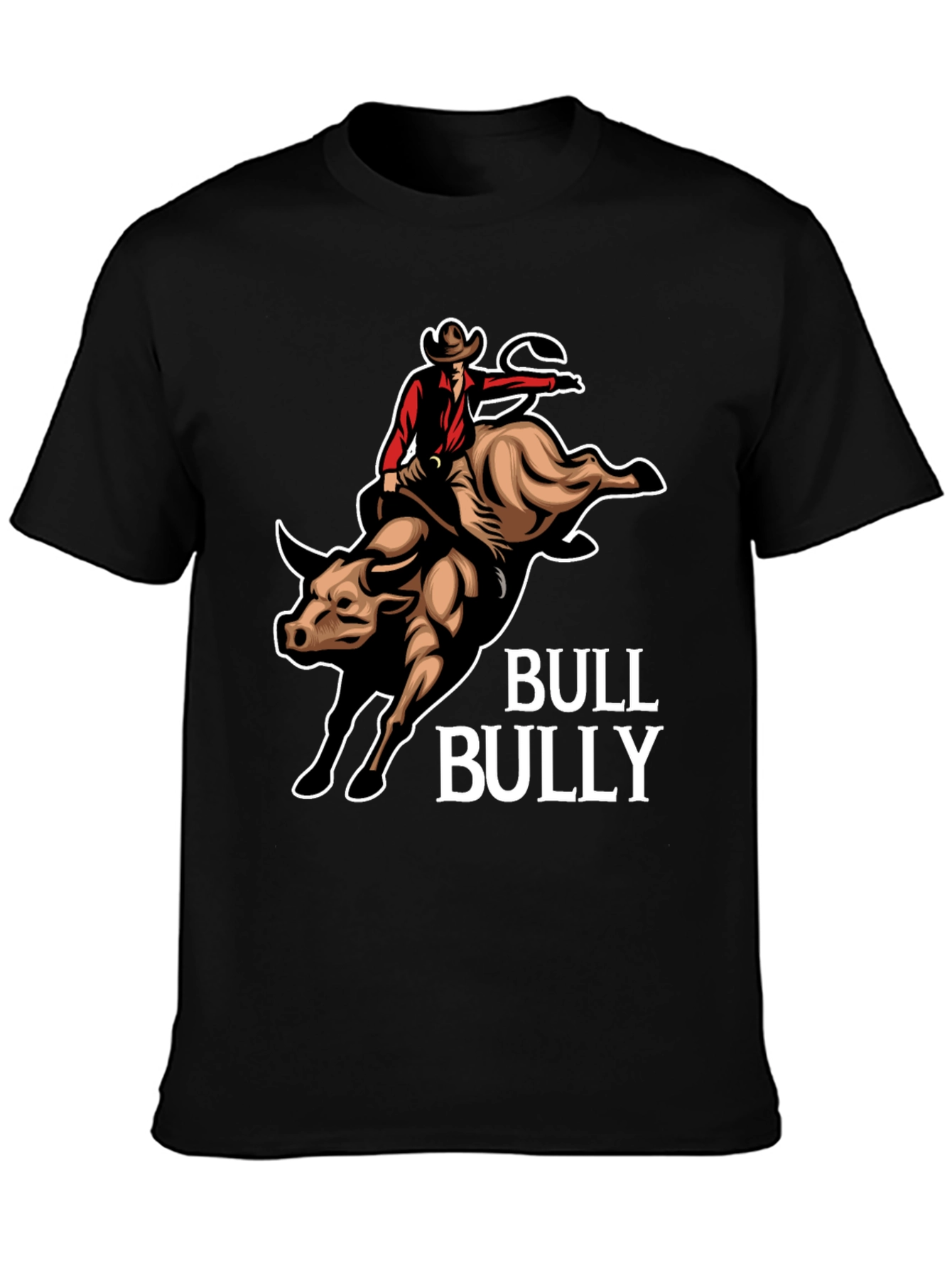 Bull Bully Graphic Tee - Western Rodeo Style