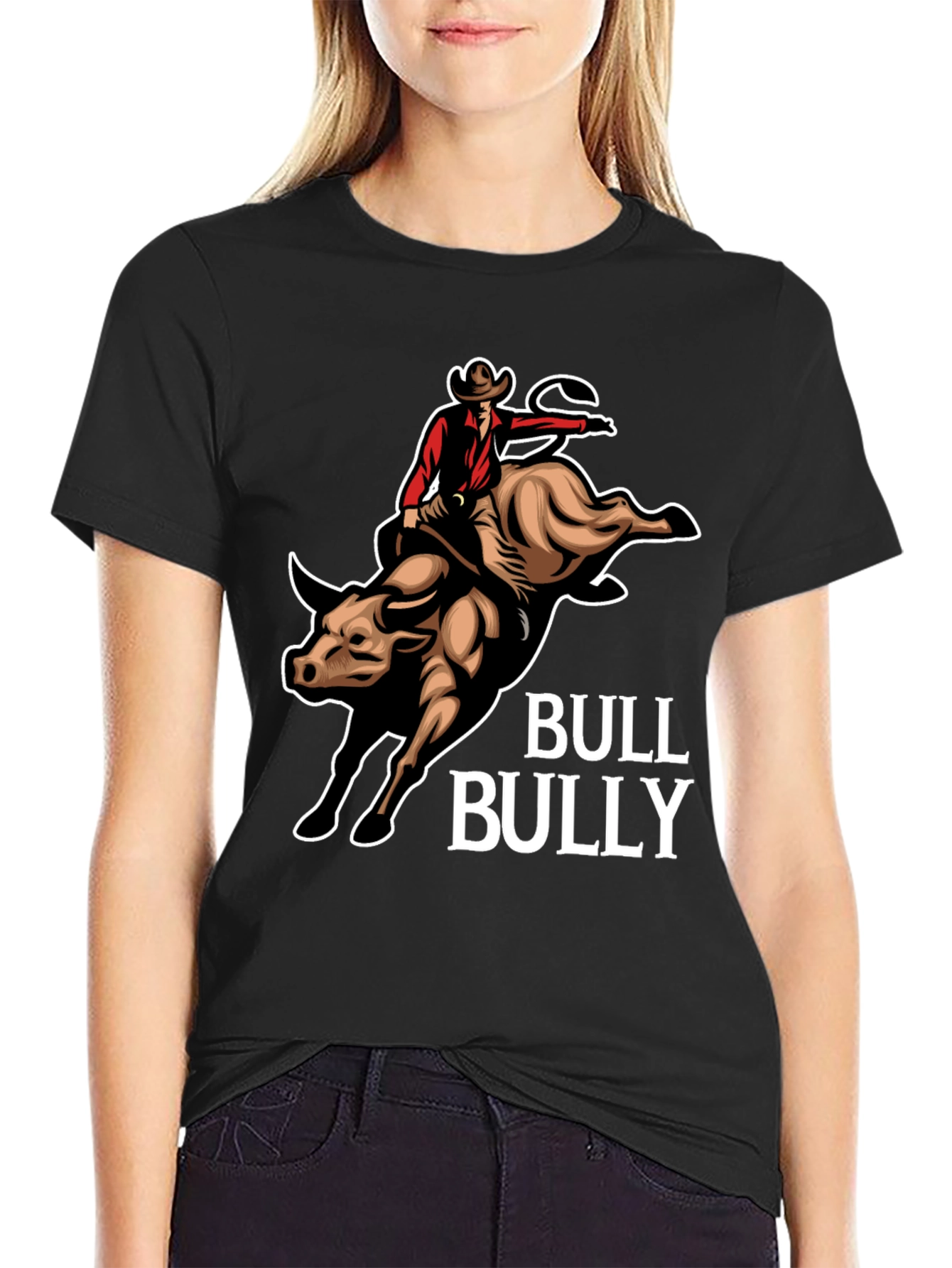 Bull Bully Graphic Tee - Western Rodeo Style