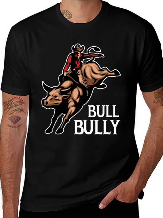 Bull Bully Graphic Tee - Western Rodeo Style
