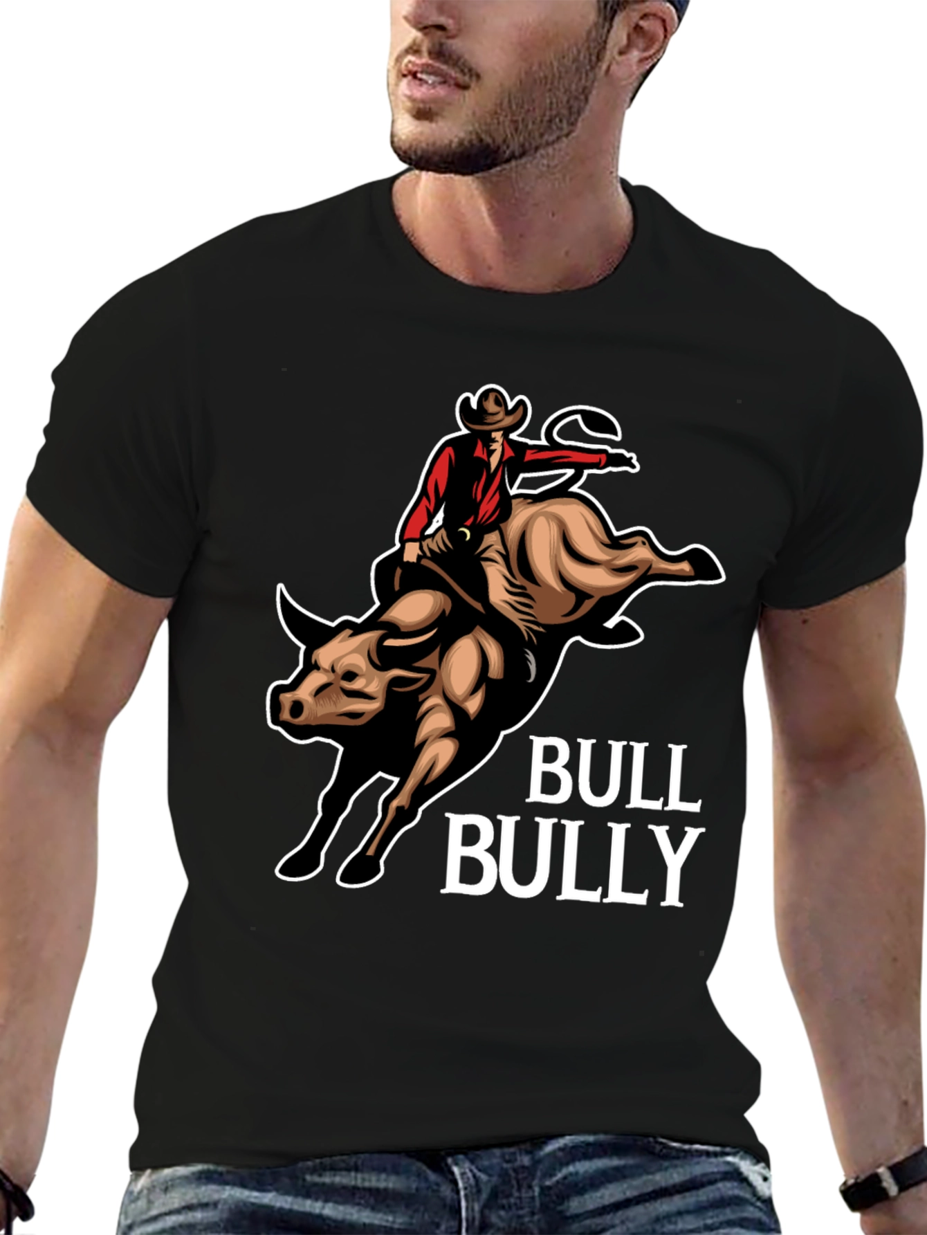 Bull Bully Graphic Tee - Western Rodeo Style