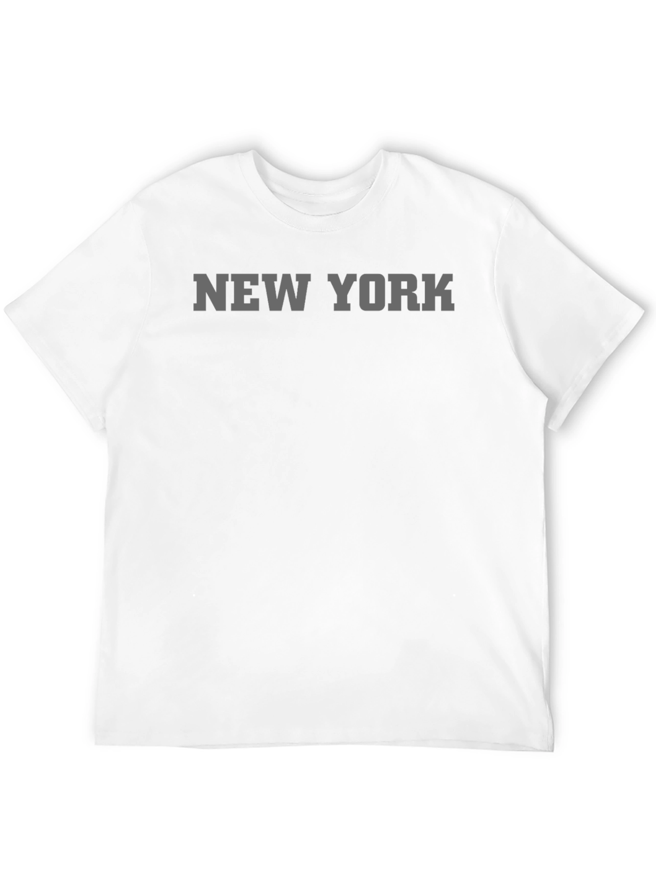 New York Graphic Print Crewneck T-Shirt