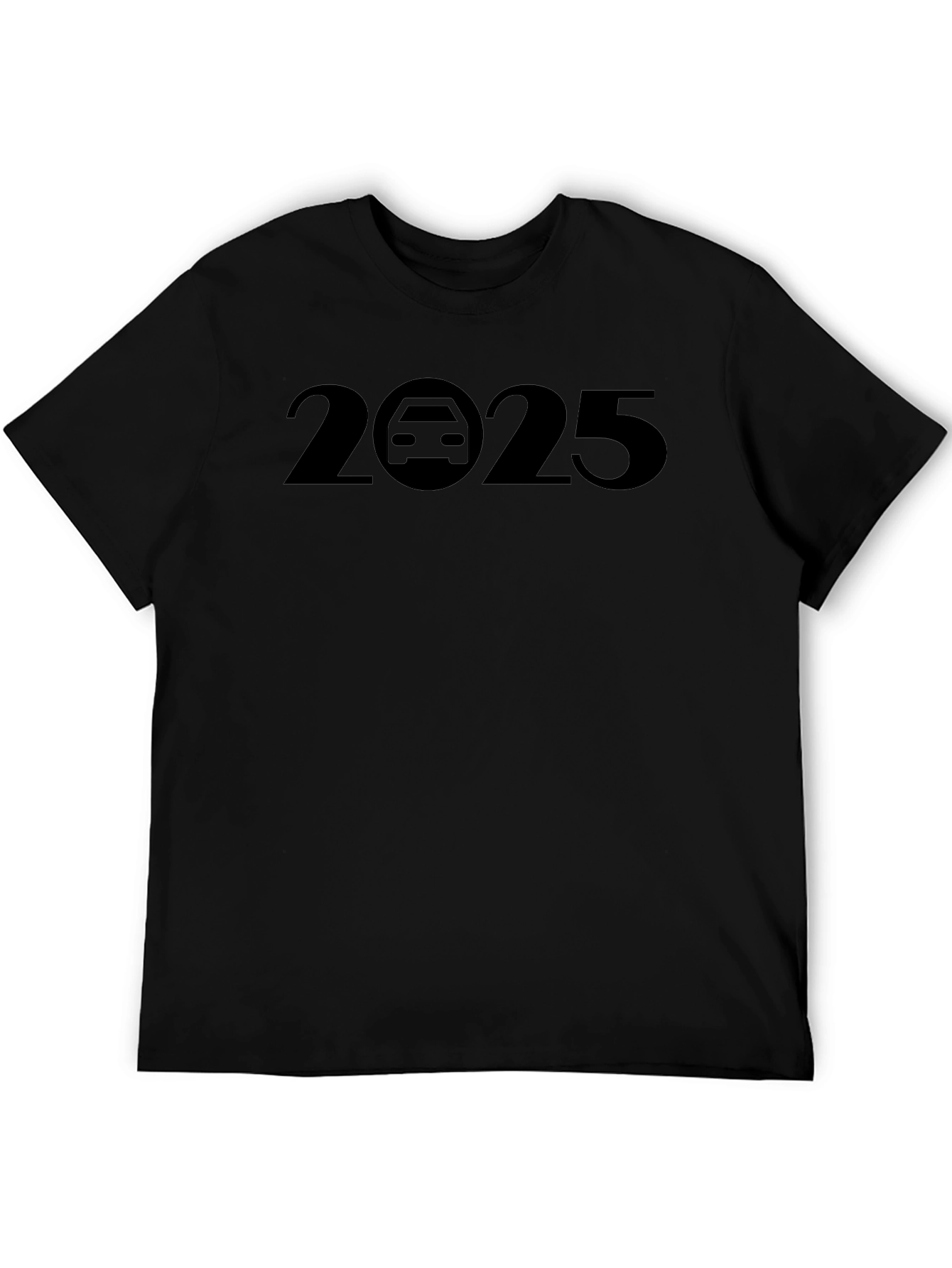2025 Car Graphic Tee - Unisex Black T-Shirt