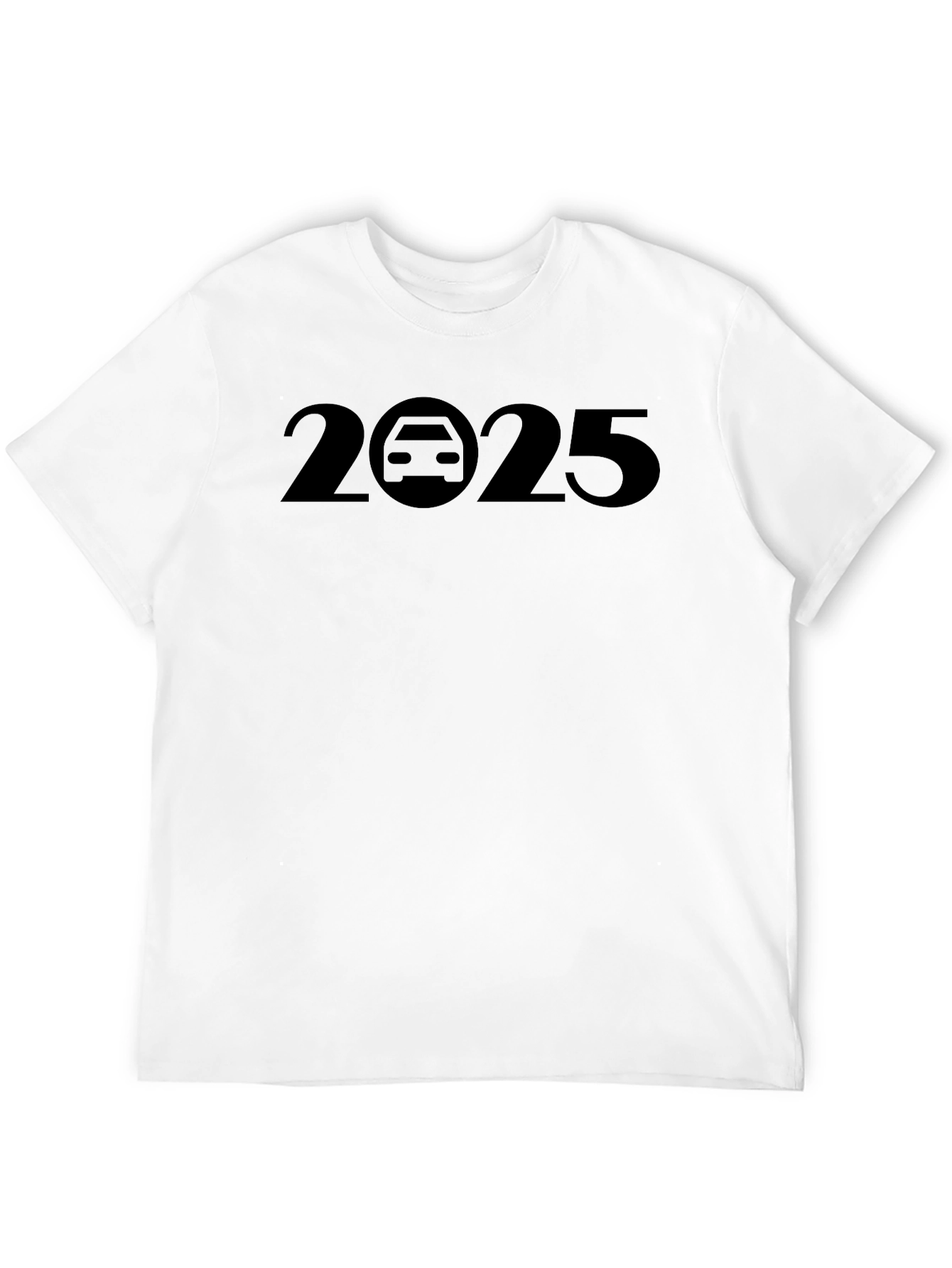 2025 Car Graphic Tee - Unisex Black T-Shirt