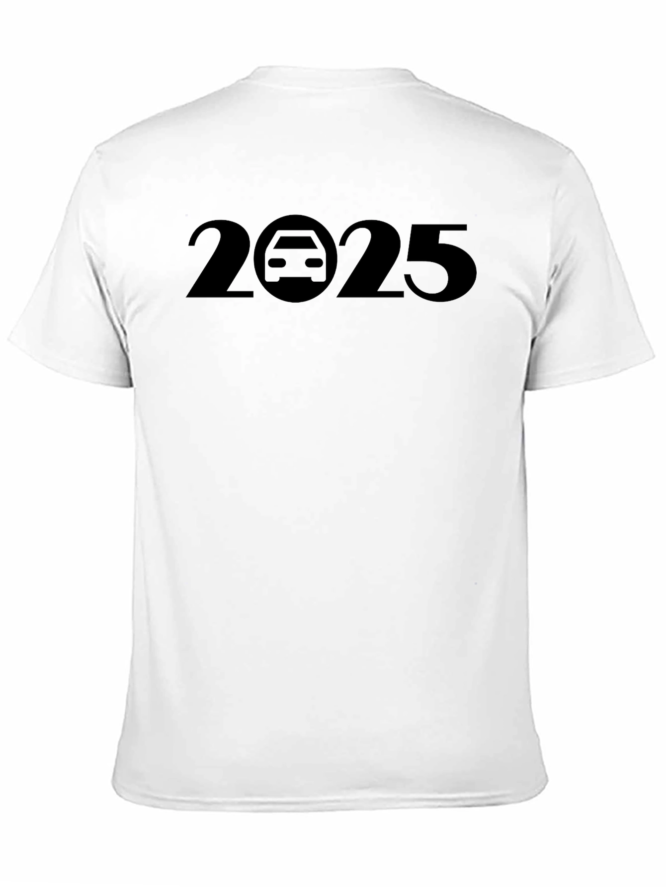 2025 Car Graphic Tee - Unisex Black T-Shirt