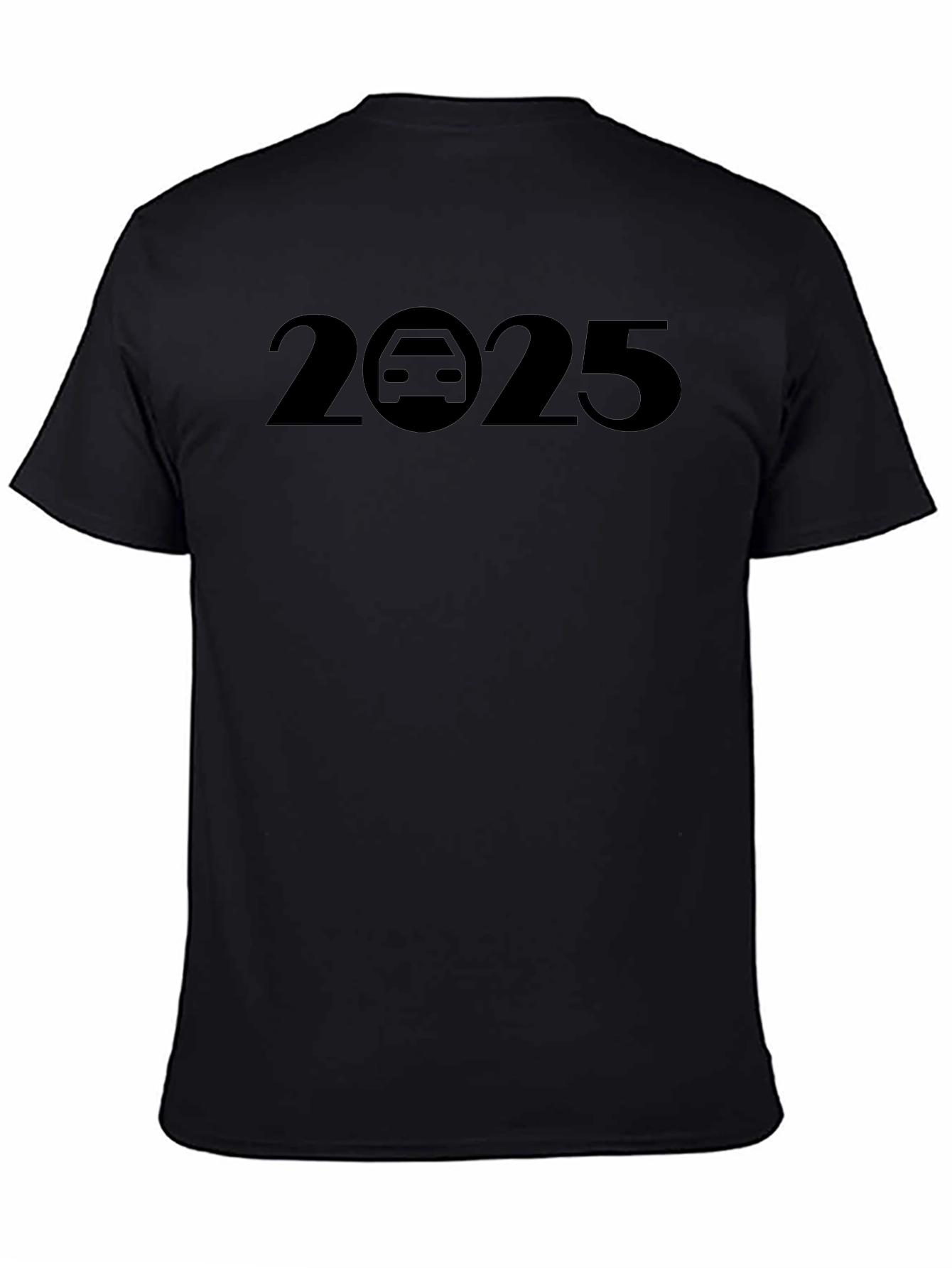 2025 Car Graphic Tee - Unisex Black T-Shirt