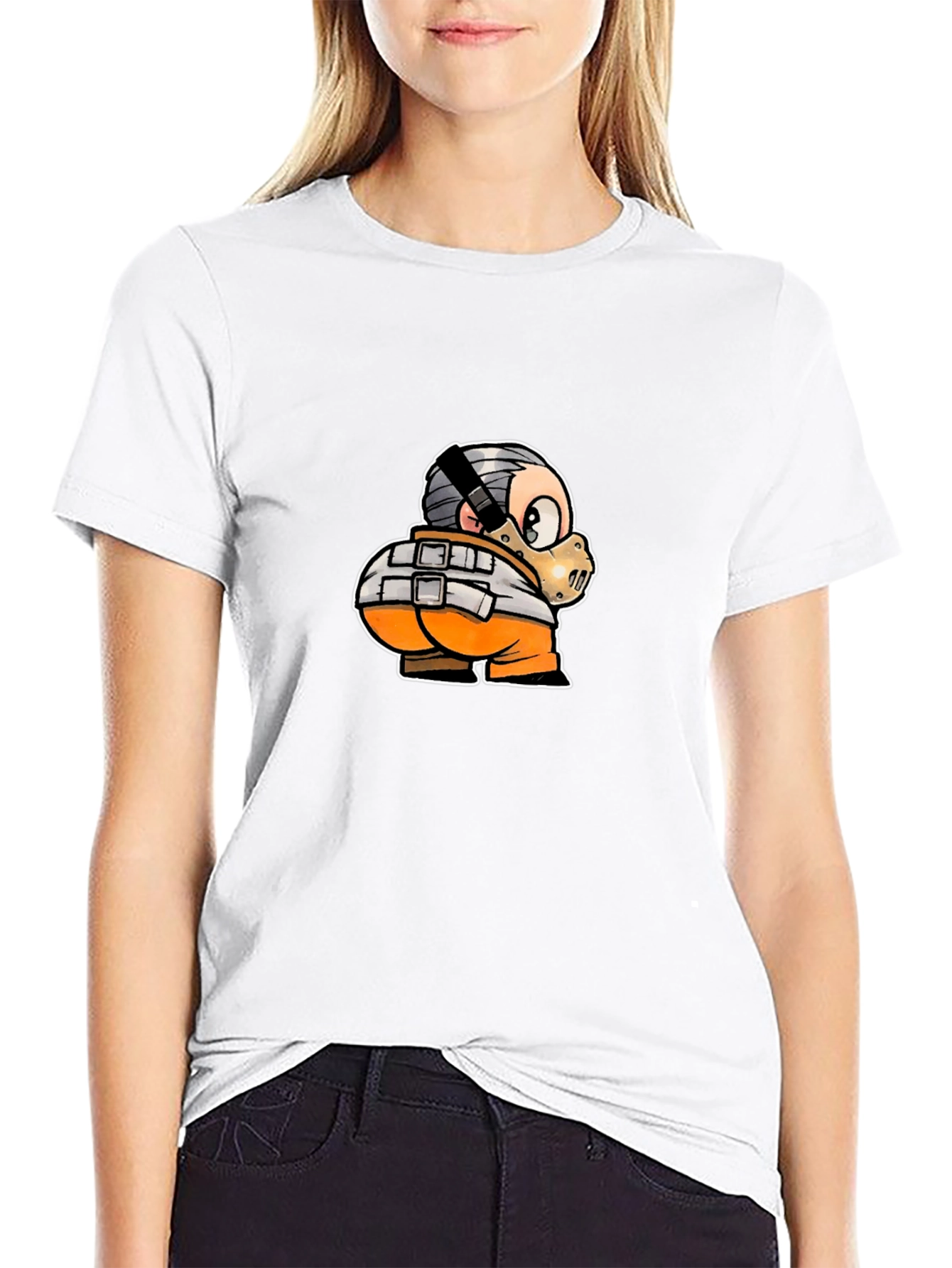 Hannibal Lecter Cartoon T-Shirt