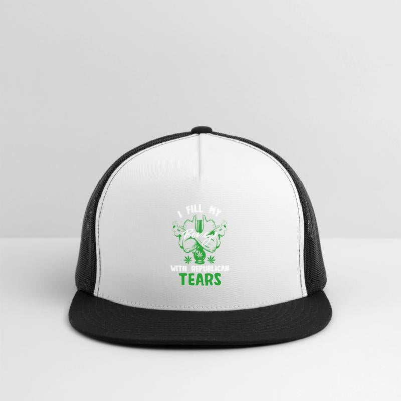 Liberal Democrat Stoner Weed Bong Anti Republican