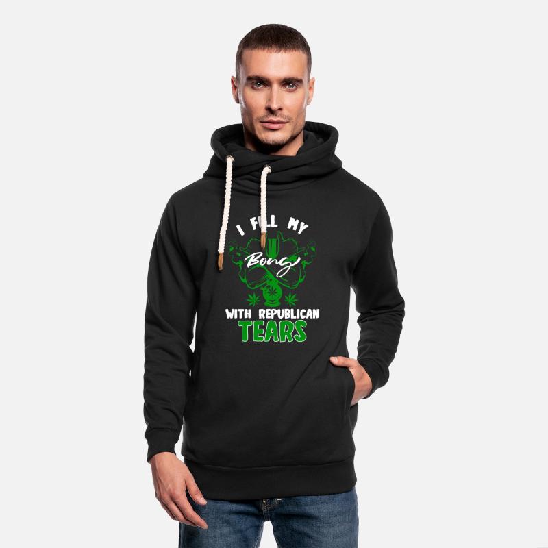 Liberal Democrat Stoner Weed Bong Anti Republican