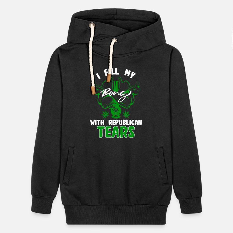 Liberal Democrat Stoner Weed Bong Anti Republican