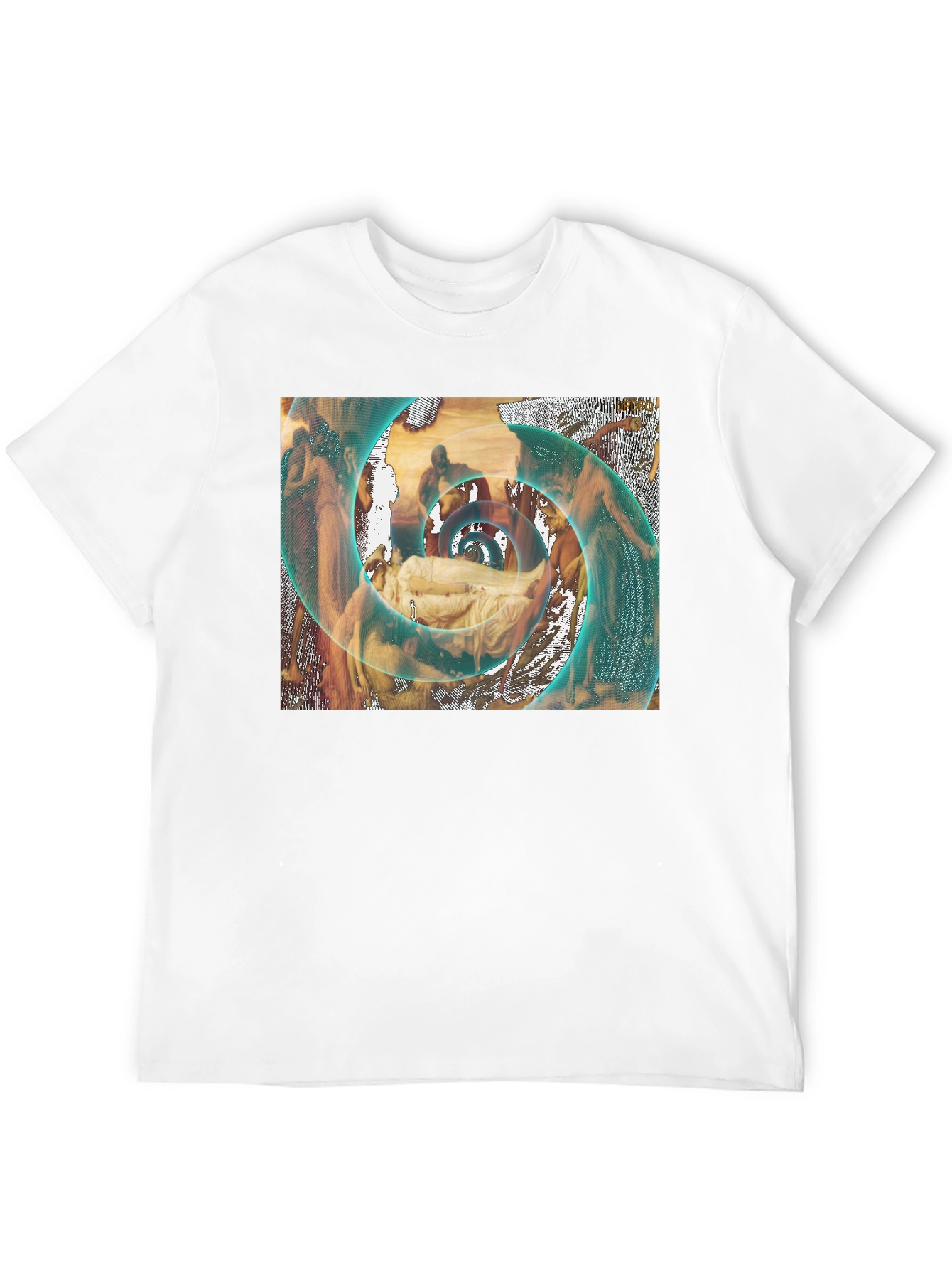 Surrealist Vortex T-Shirt: Unique Artistic Statement