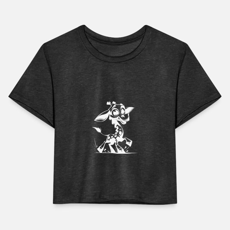 Little Spotted Baby Giraffe Kids Drawing