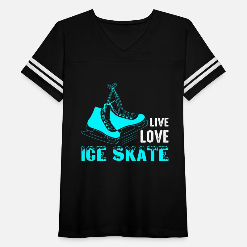 Live Love Ice Skate Figure Skater Ice Skating