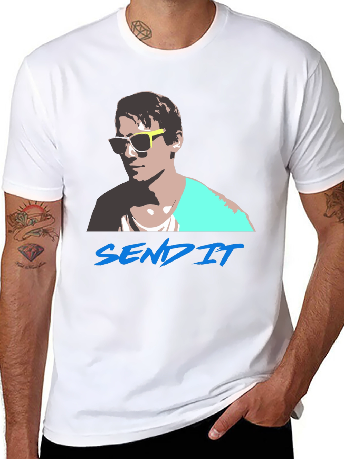 Send It Graphic Tee - Cool Casual Style