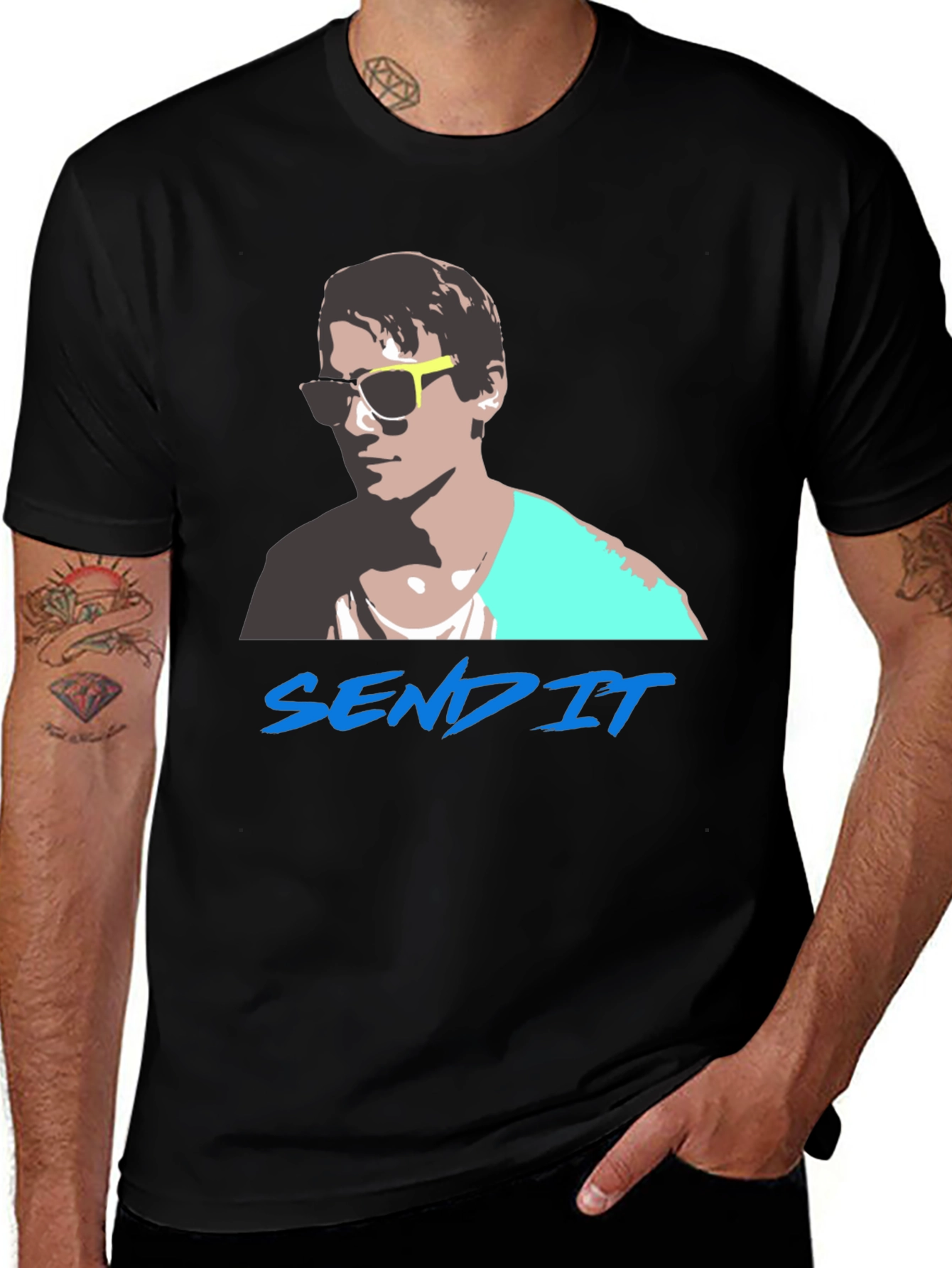 Send It Graphic Tee - Cool Casual Style