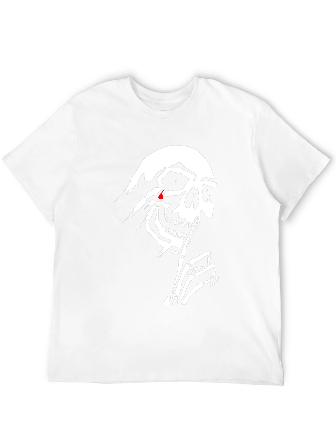 Skull Graphic Tee - Mens Black T-Shirt