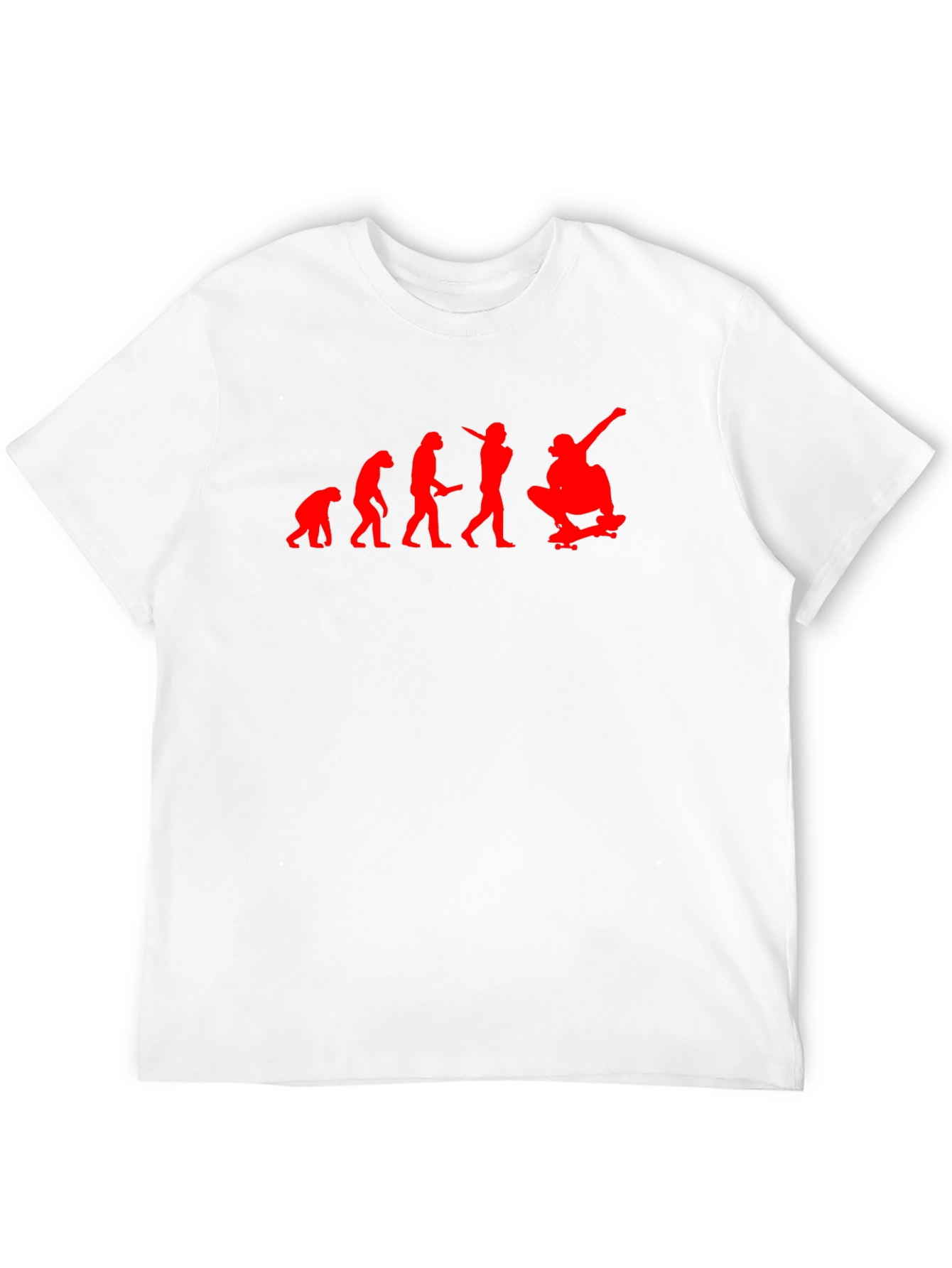 Evolution Skateboard T-Shirt - Black Cotton Tee