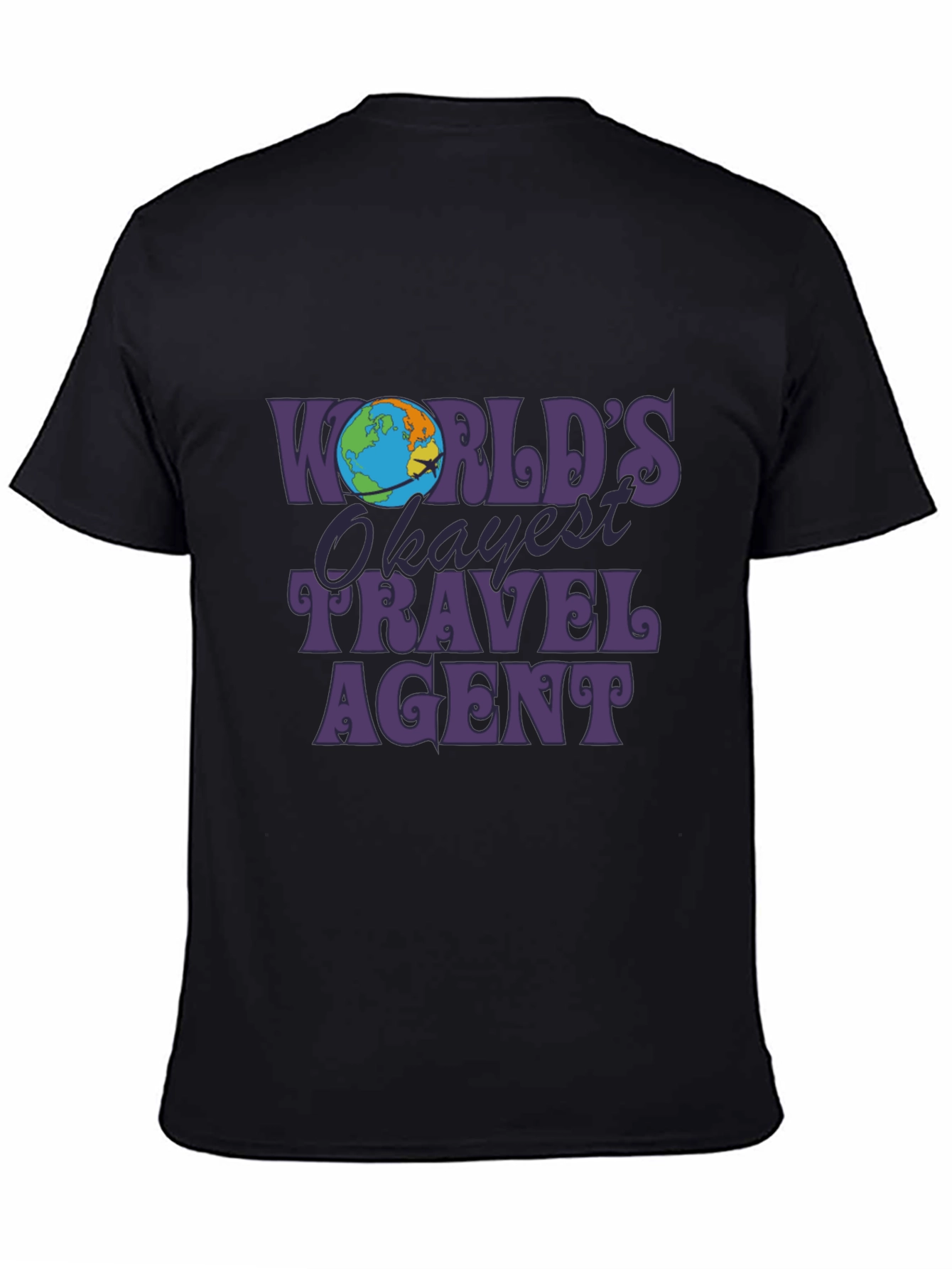 Worlds Okayest Travel Agent Graphic T-Shirt