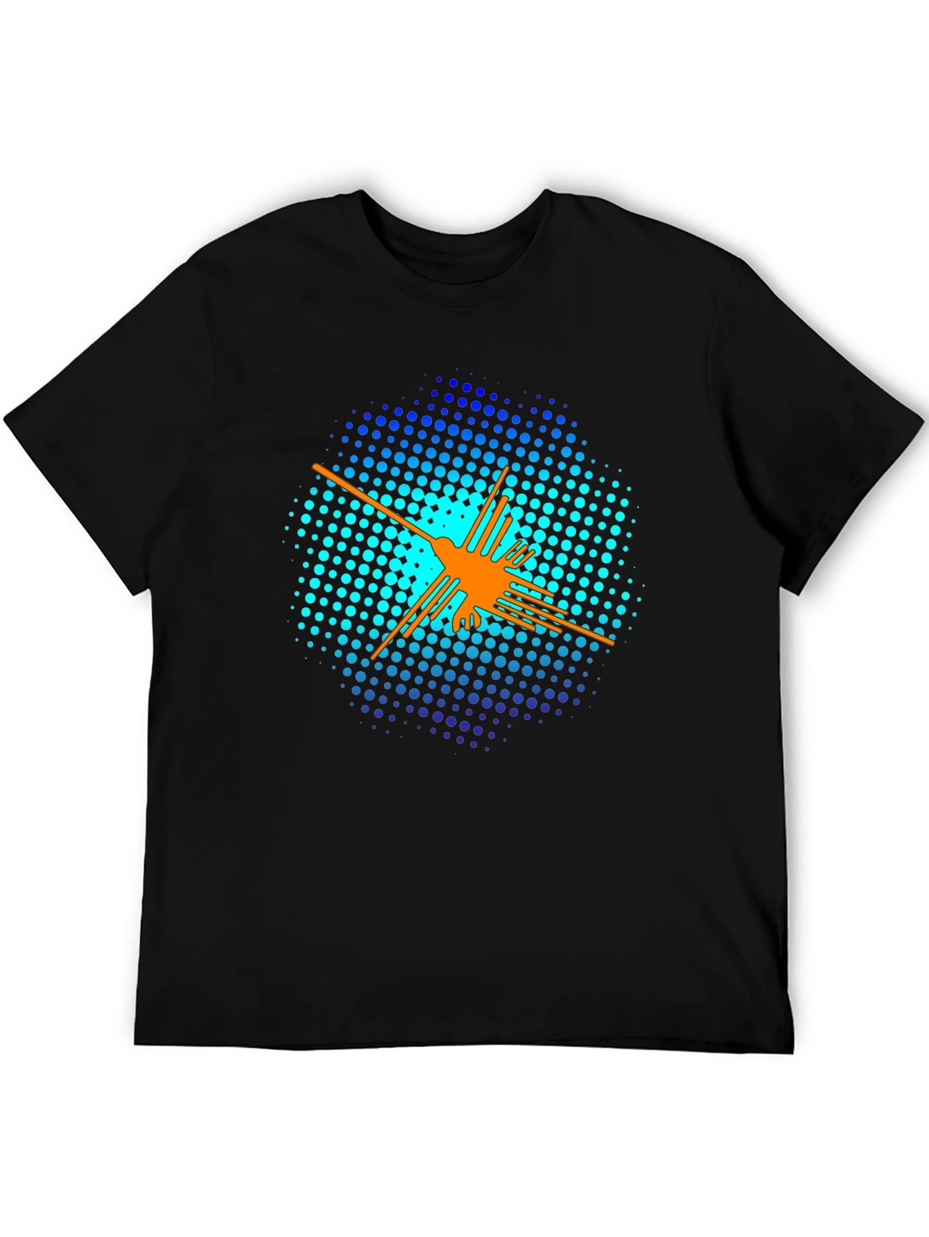 Abstract Geometric Graphic T-Shirt