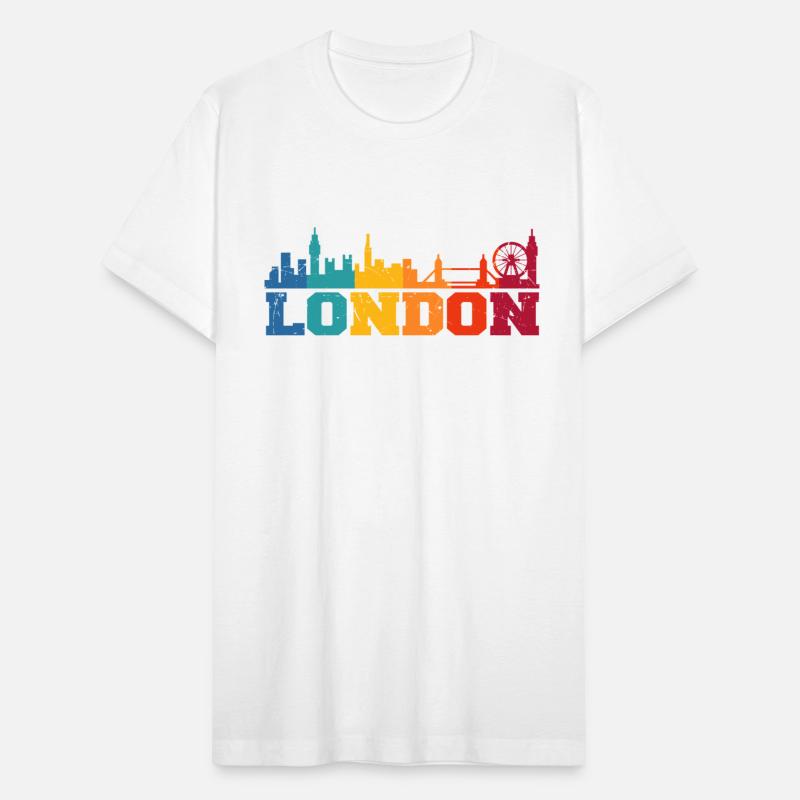 London Retro Skyline Uk