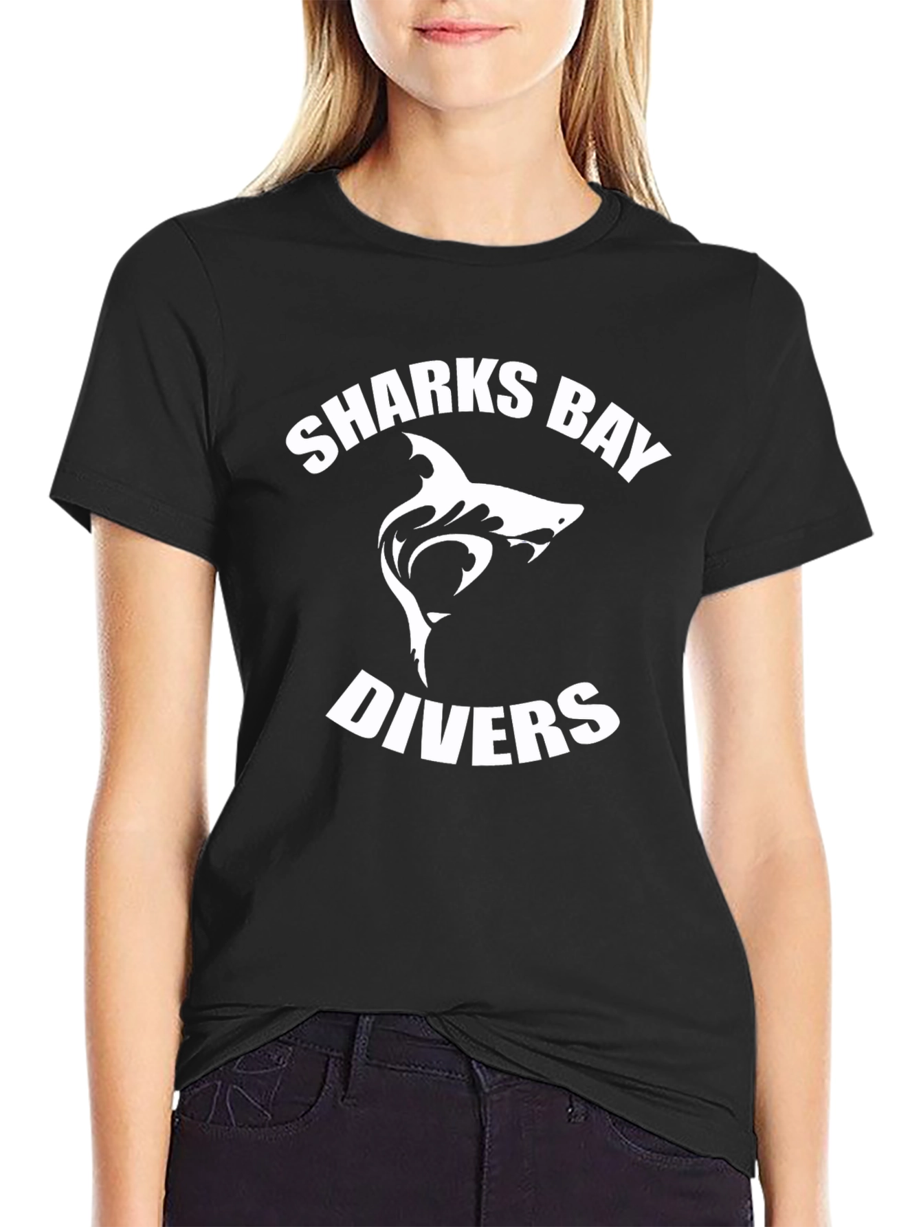 Sharks Bay Divers Black T-Shirt