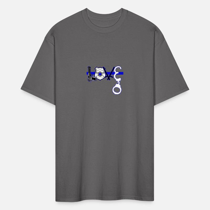 Love Police Then Blue Line Law Enforcement