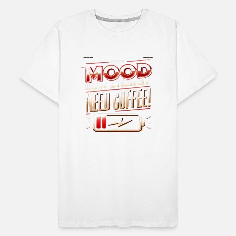 Low Energy, Need Coffee – Bold Typography Design