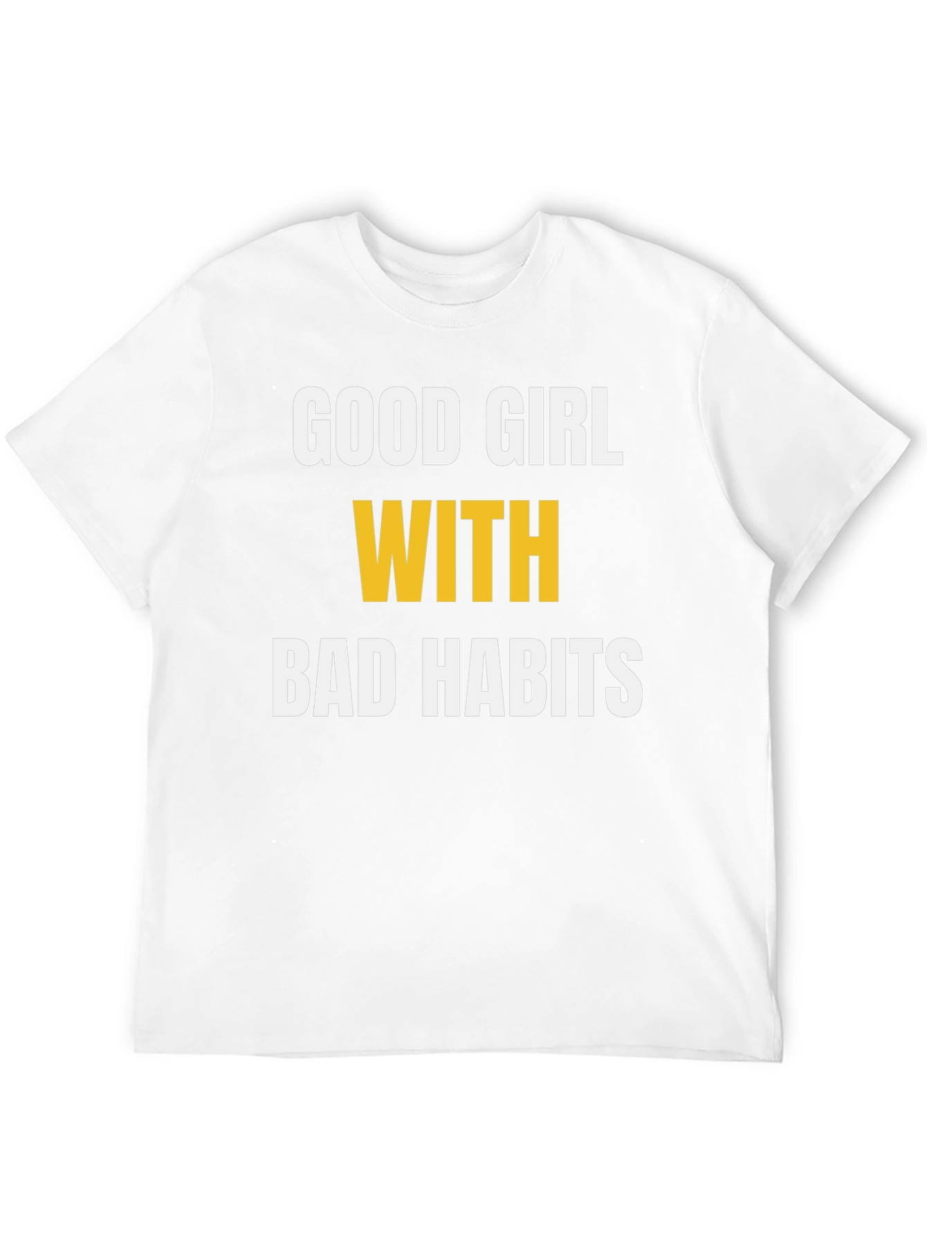 Good Girl Bad Habits Graphic Tee