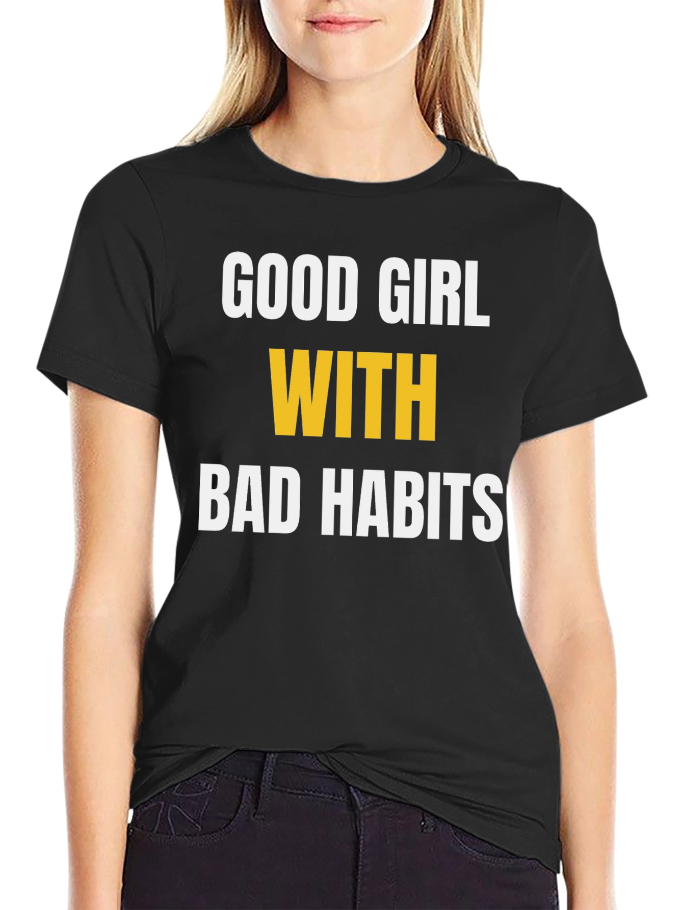 Good Girl Bad Habits Graphic Tee
